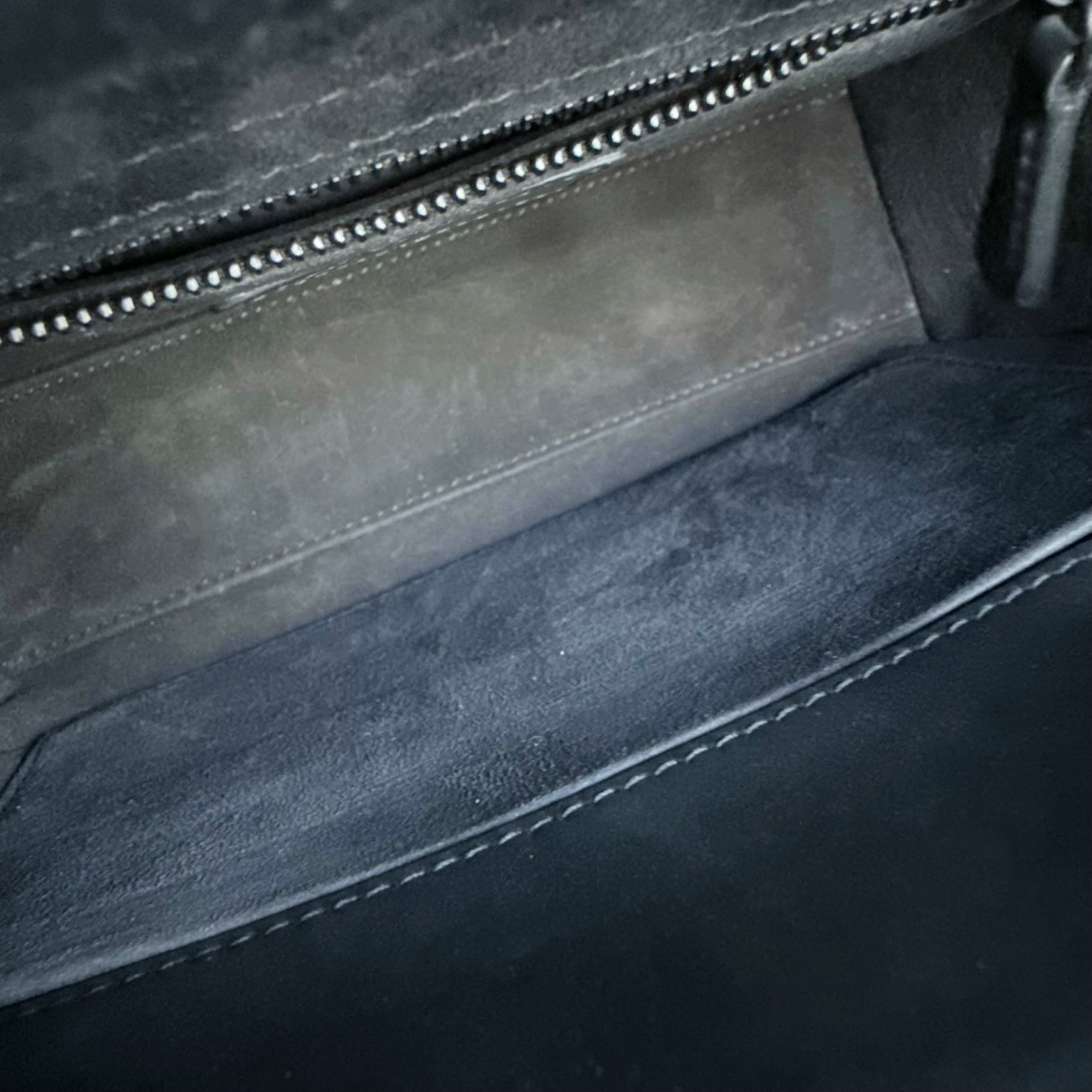 Dior Lady Small MyABC Flap - Cannage Calfskin So Black Hardware