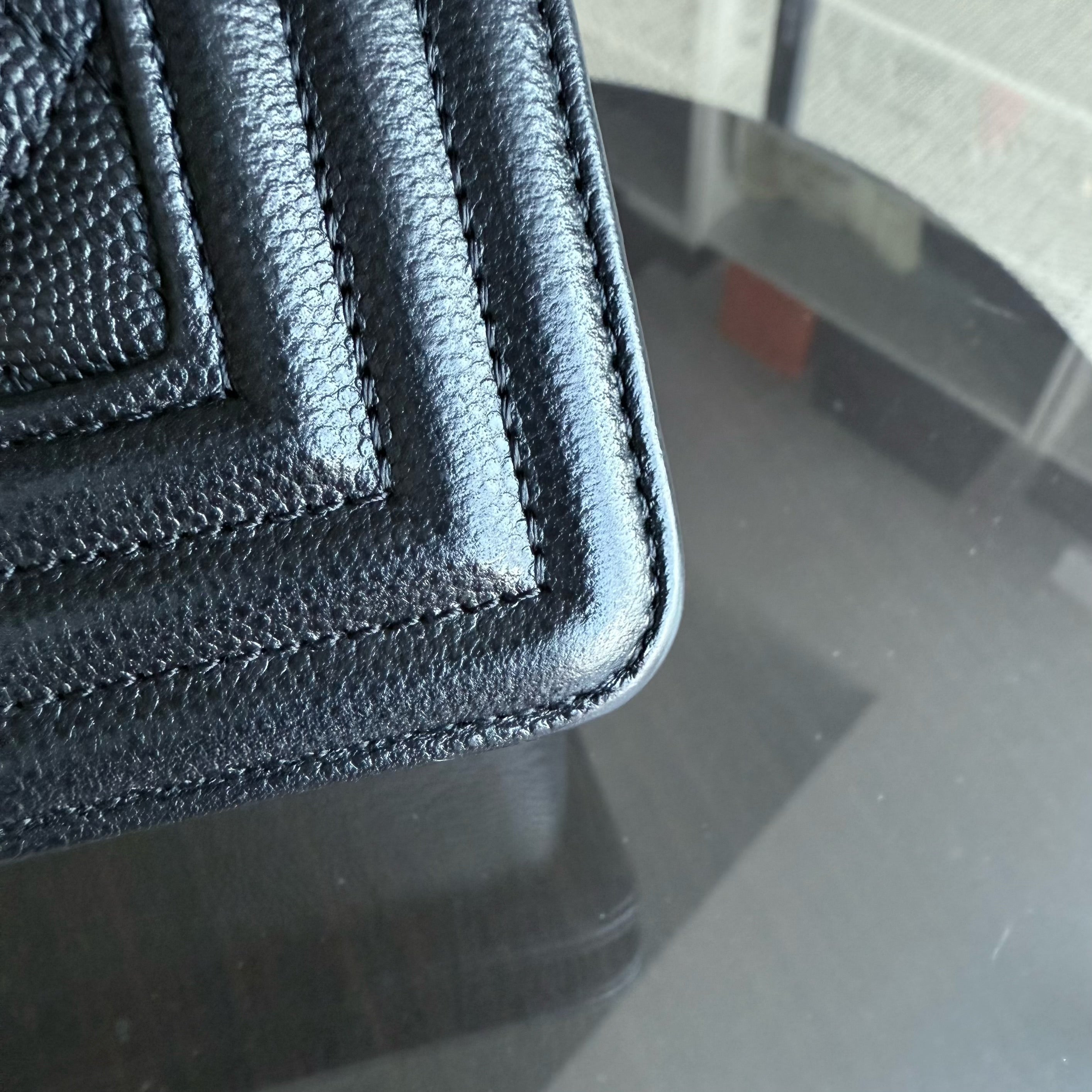 Chanel Boy Small - Caviar Quilted Grained Calfskin Black Gold Hardware Series 23