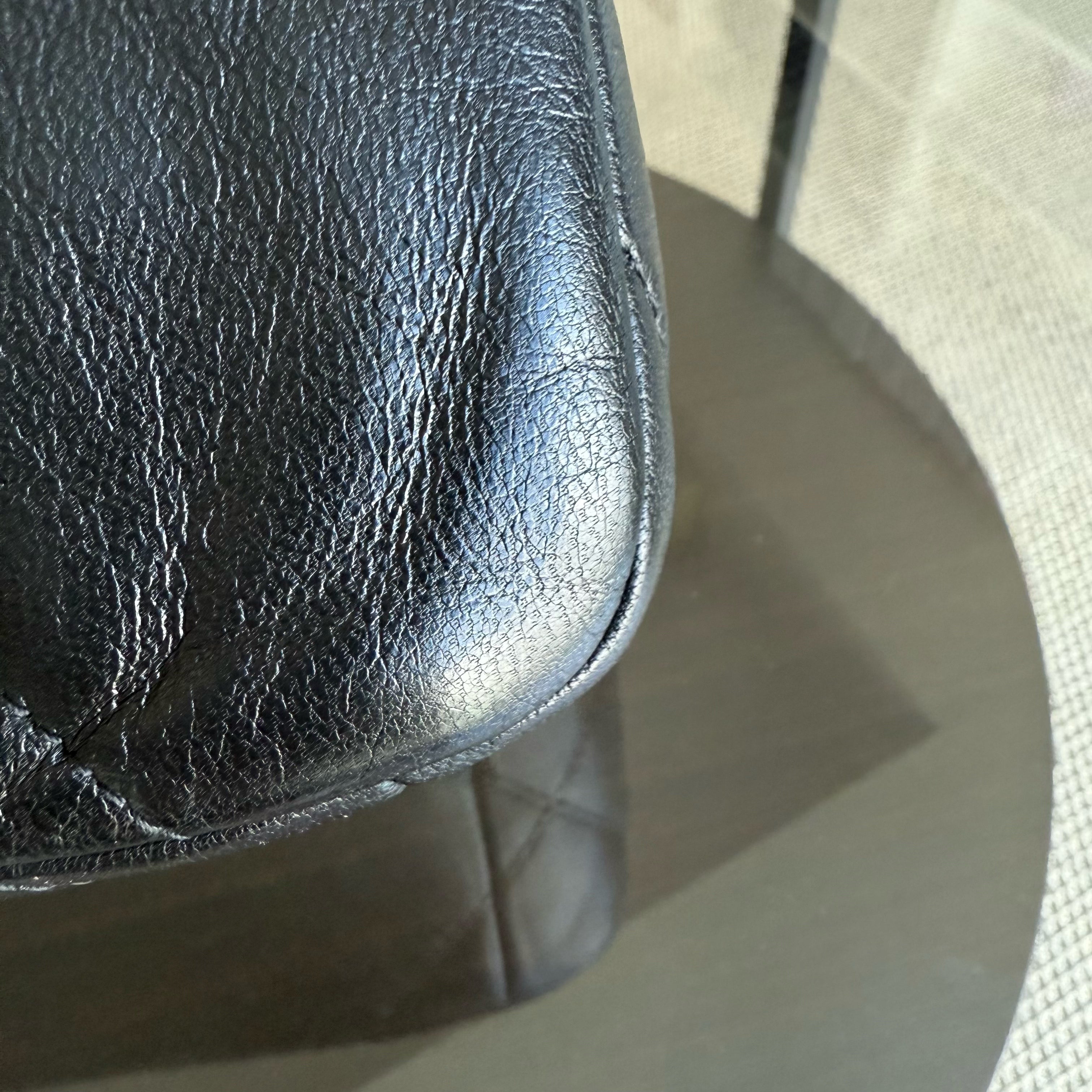 Chanel 19 Bag Small C19 - Quilted Goatskin Black Gold Two-tone Hardware Series 30