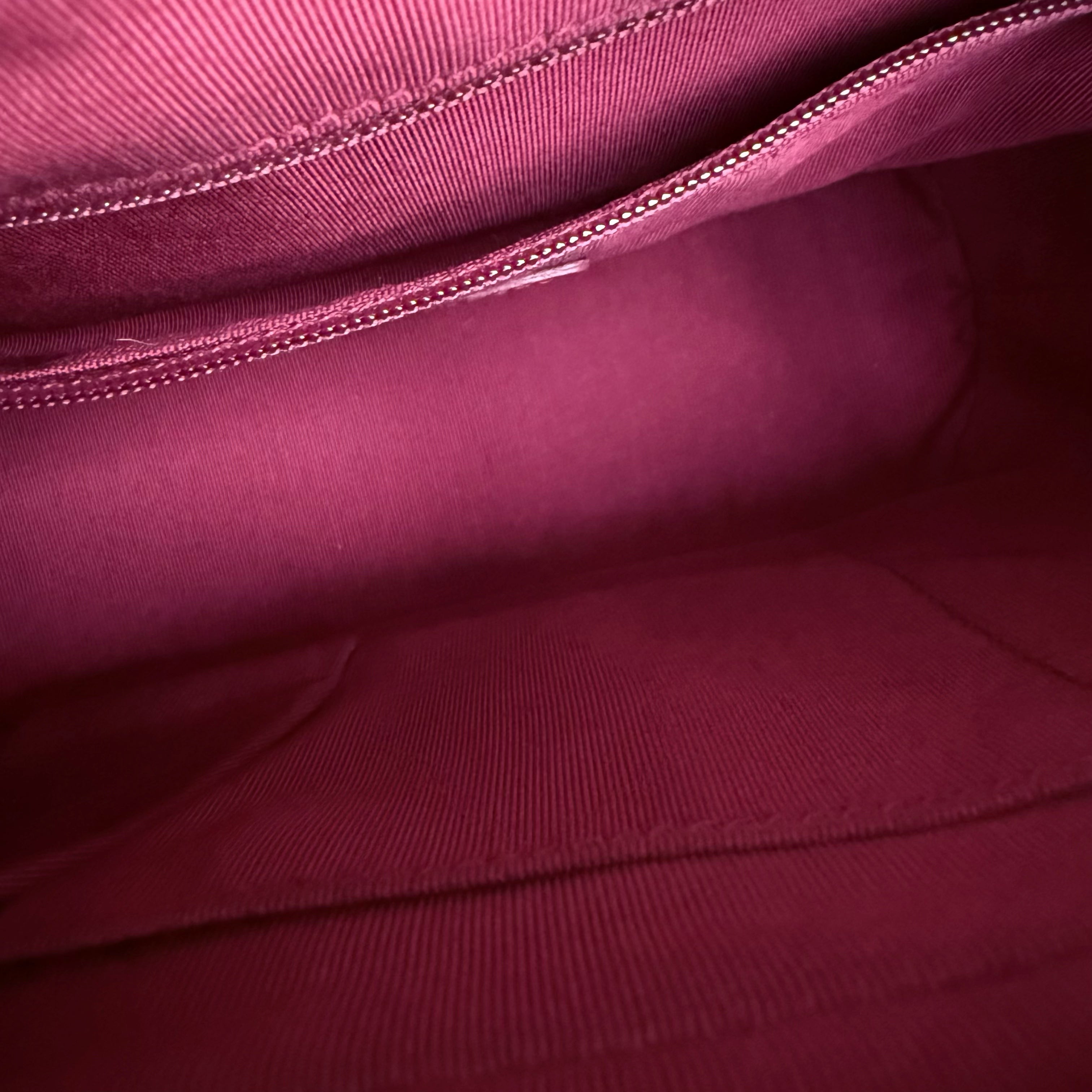 Chanel Gabrielle Small - Quilted Aged Calfskin Black Two-tone Gold Hardware