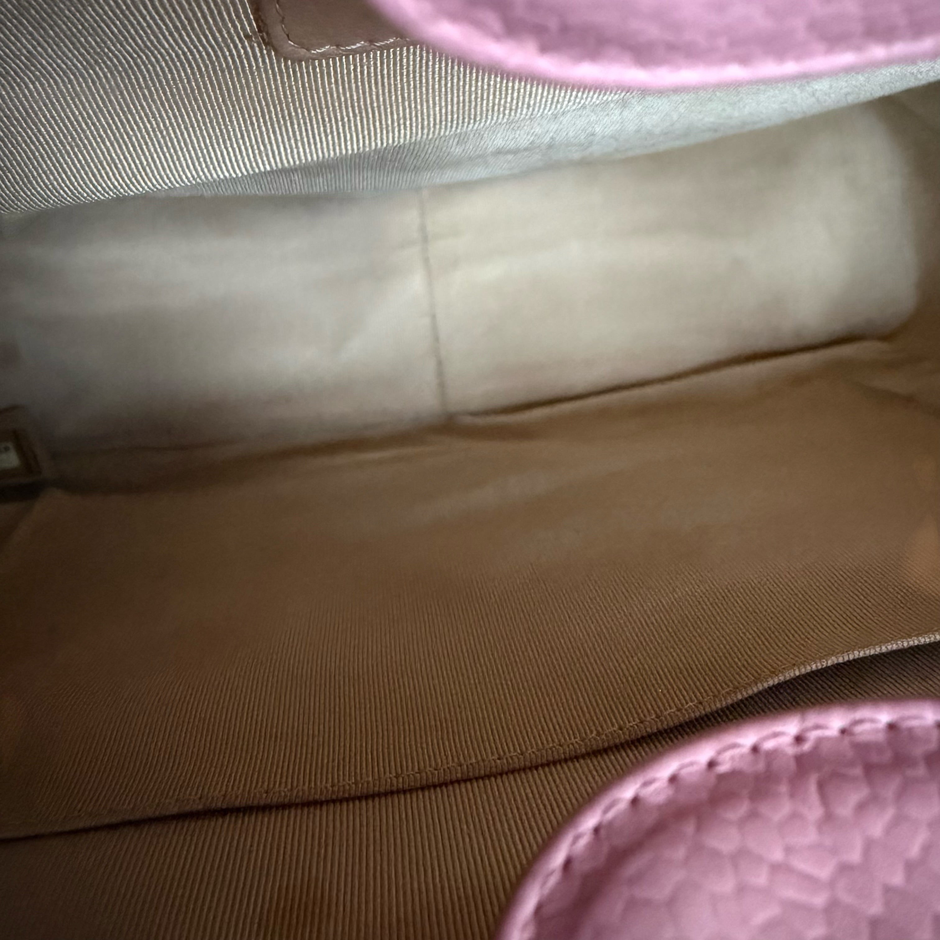 Chanel PST Petite Shopping Tote - Caviar Quilted Light Pink Gold Hardware Series 8