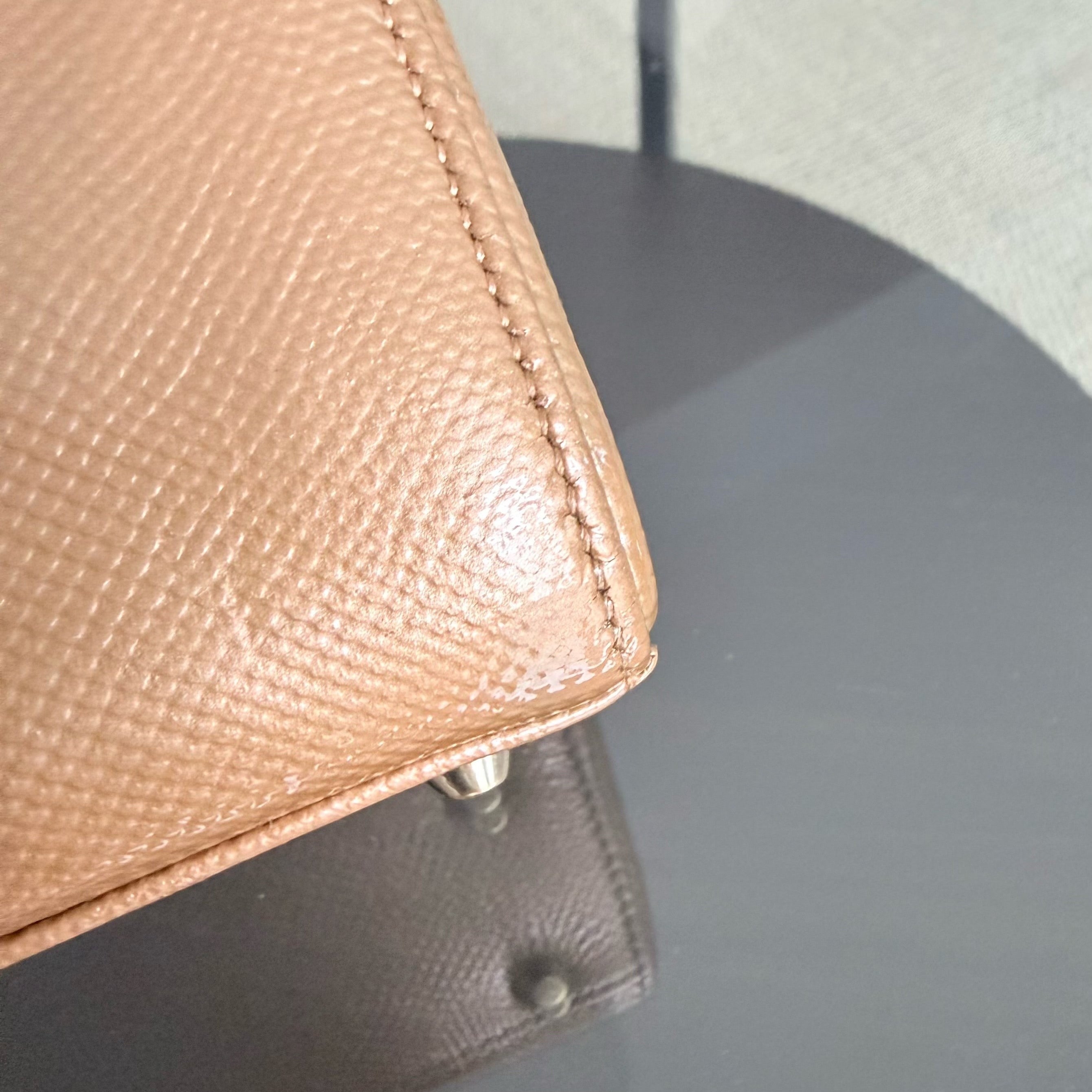 Dior Lady Mini - Exotic Lizard Caramel color Gold Hardware