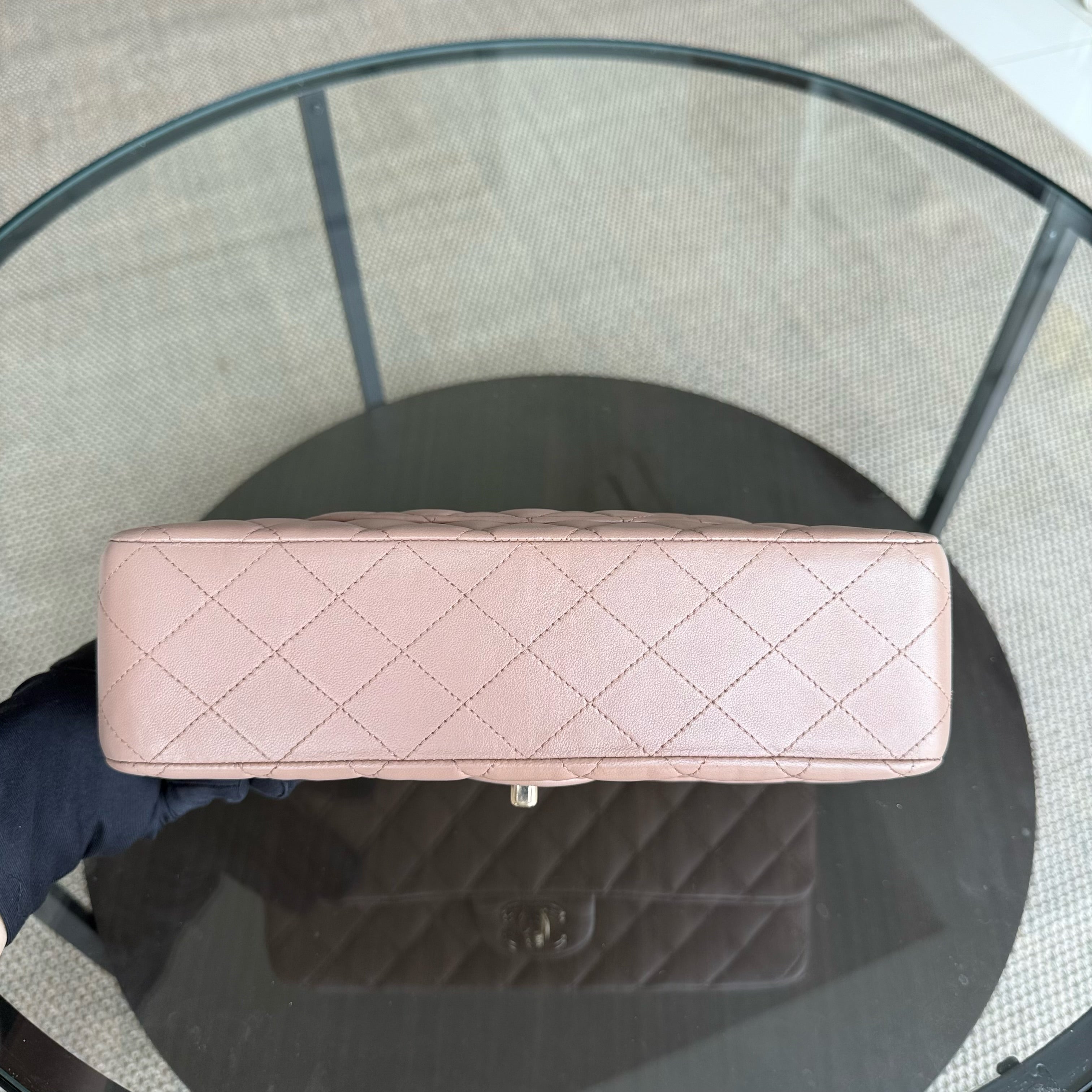 Chanel Classic Flap Medium - 25CM Quilted Lambskin Caramel Brown Gold Hardware Series 24