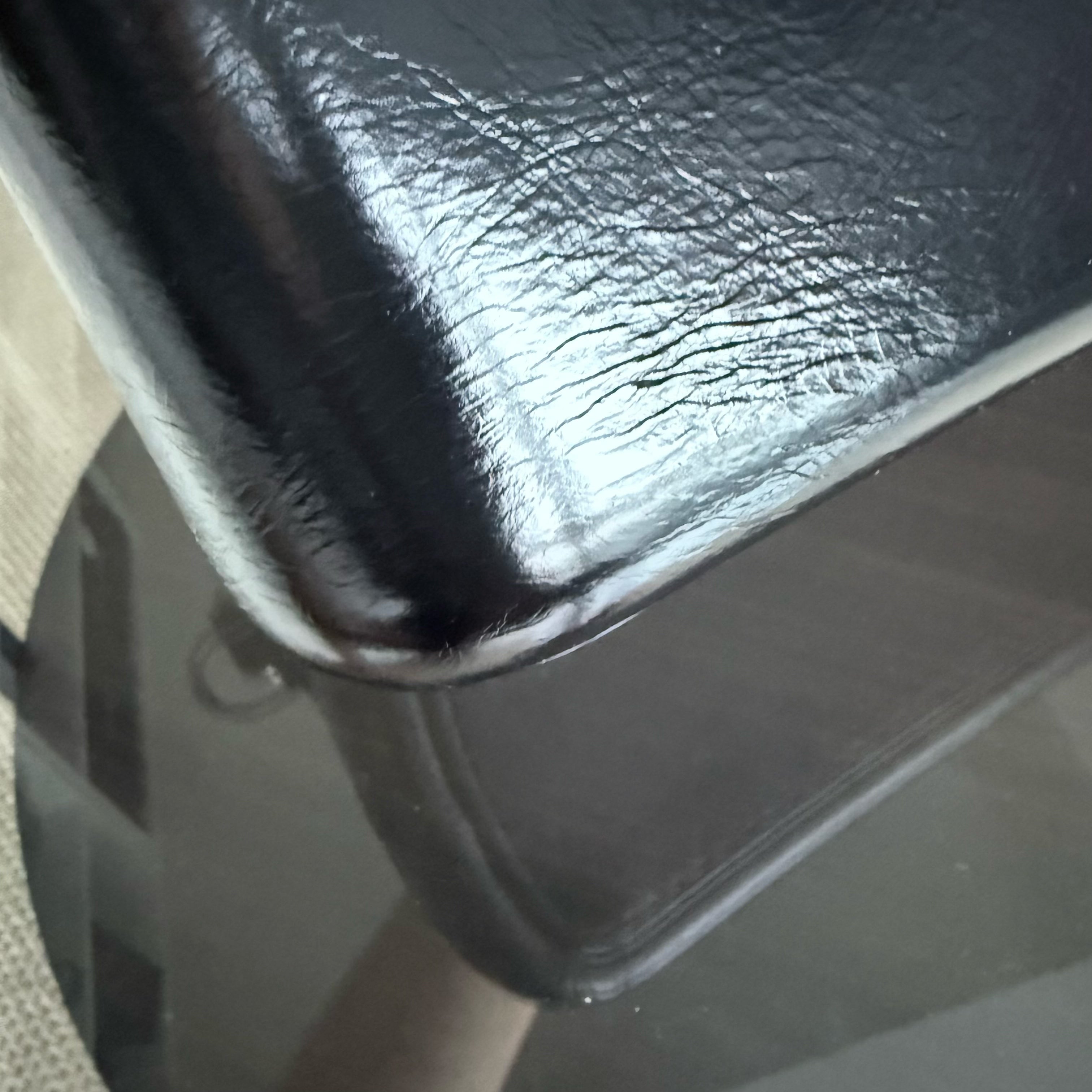 Chanel Gabrielle Medium - Quilted Aged Calfskin Black Two-tone Gold Hardware Series 25