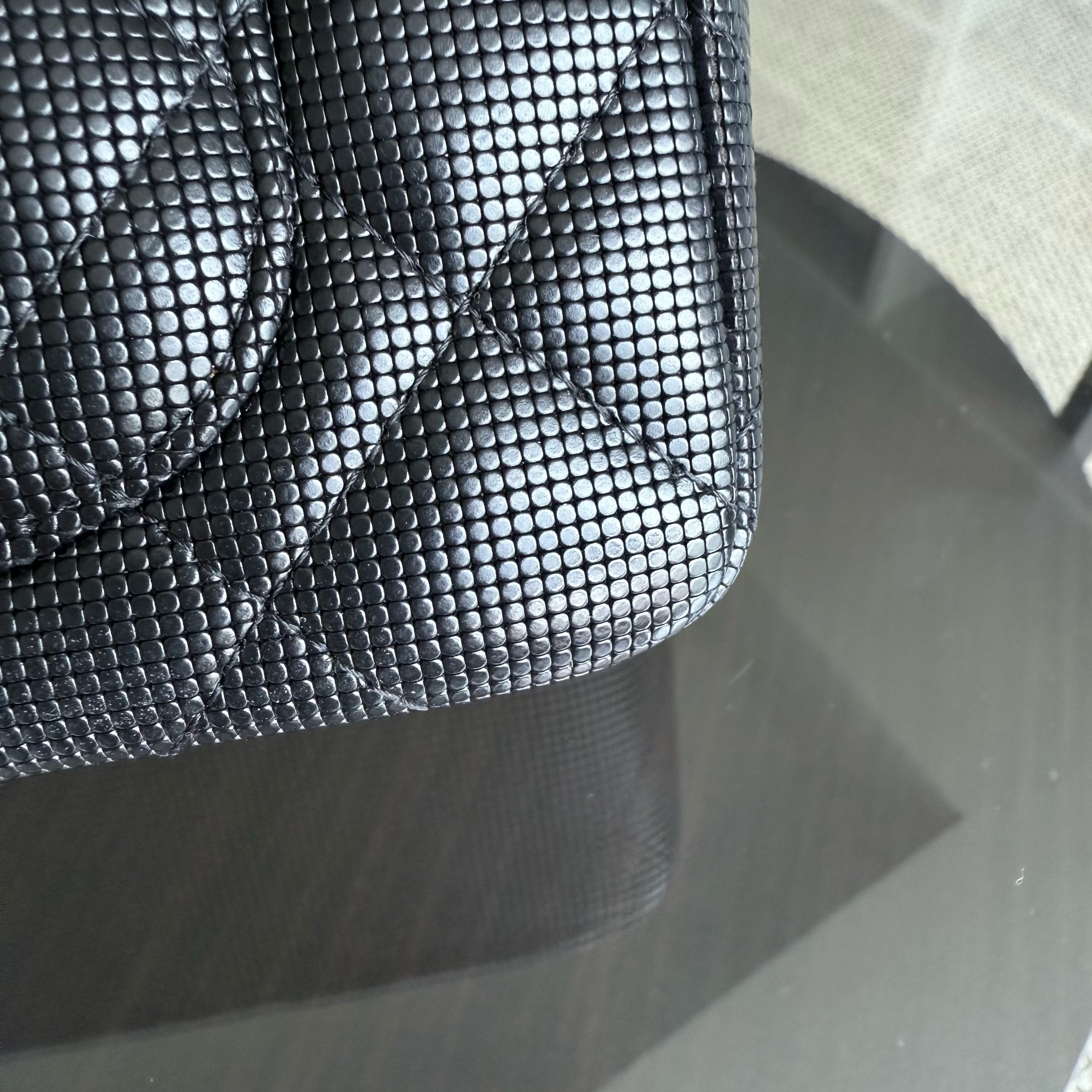 Chanel Classic Flap Mini - Pixelated Calfskin 20CM Limited Edition Quilted Black Gold Hardware Series 21