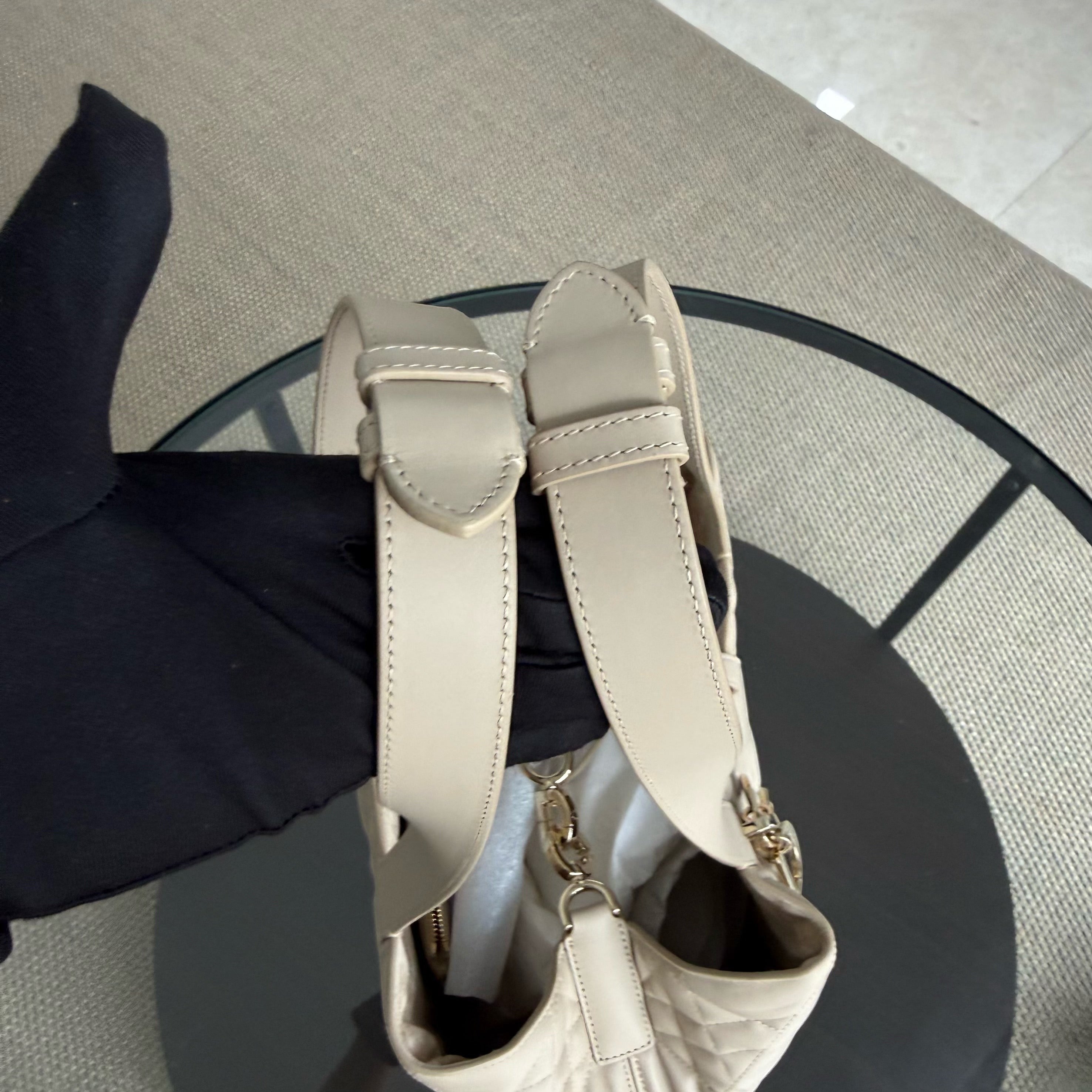 Dior Toujours Macrocannage Quilt Calfskin Medium tote bag