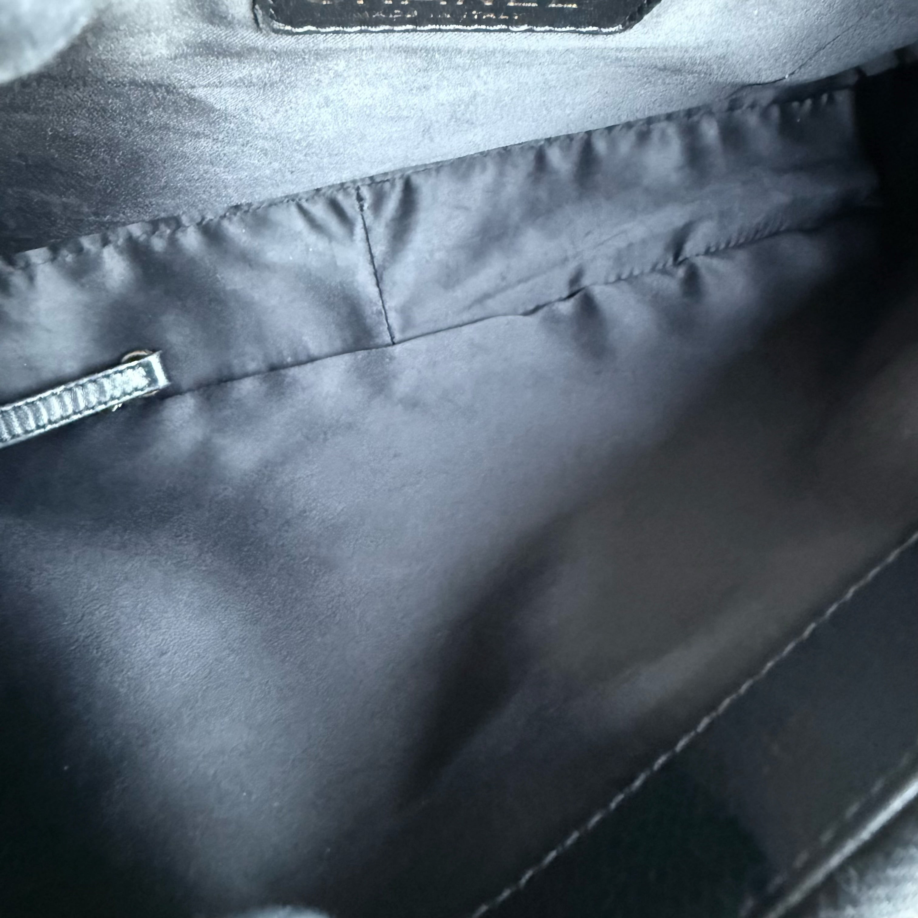 Chanel GST Grand Shopping Tote - Caviar Quilted Grained Calfskin Black Gold Hardware Series 17