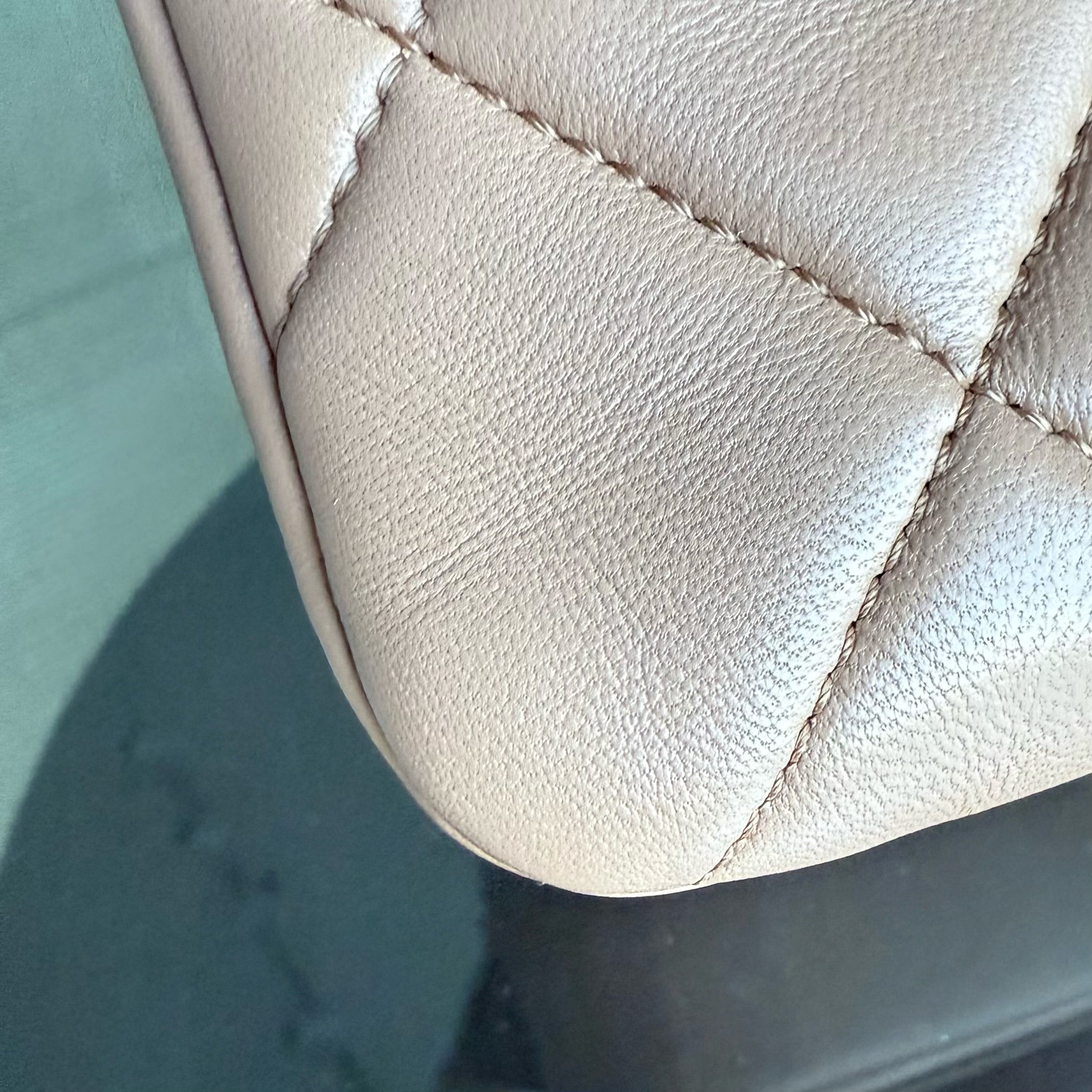 Chanel Trendy CC Small - Cannage Lambskin Blush Gold Hardware Series 23