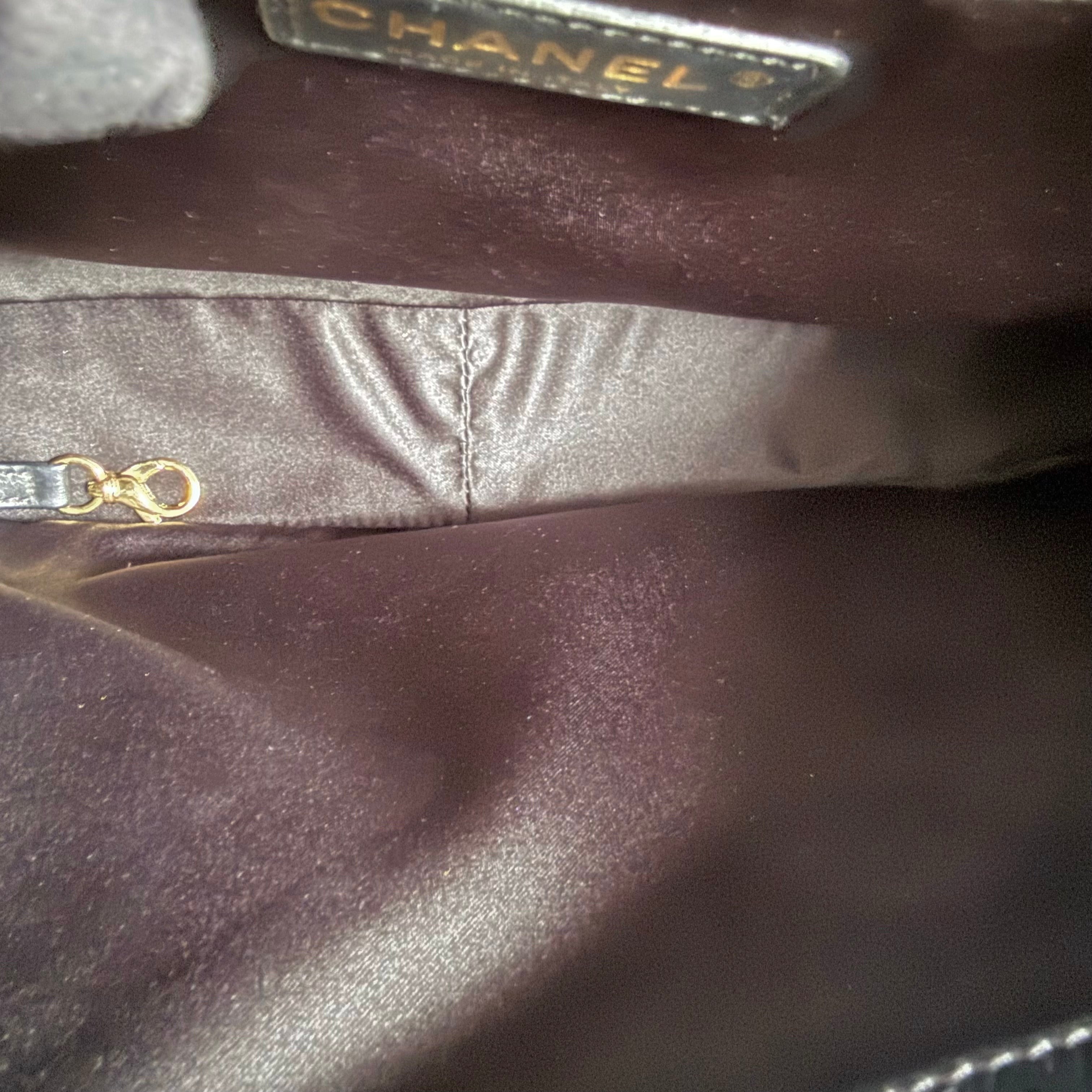 Chanel GST Grand Shopping Tote - Caviar Quilted Black Gold Hardware Series 17