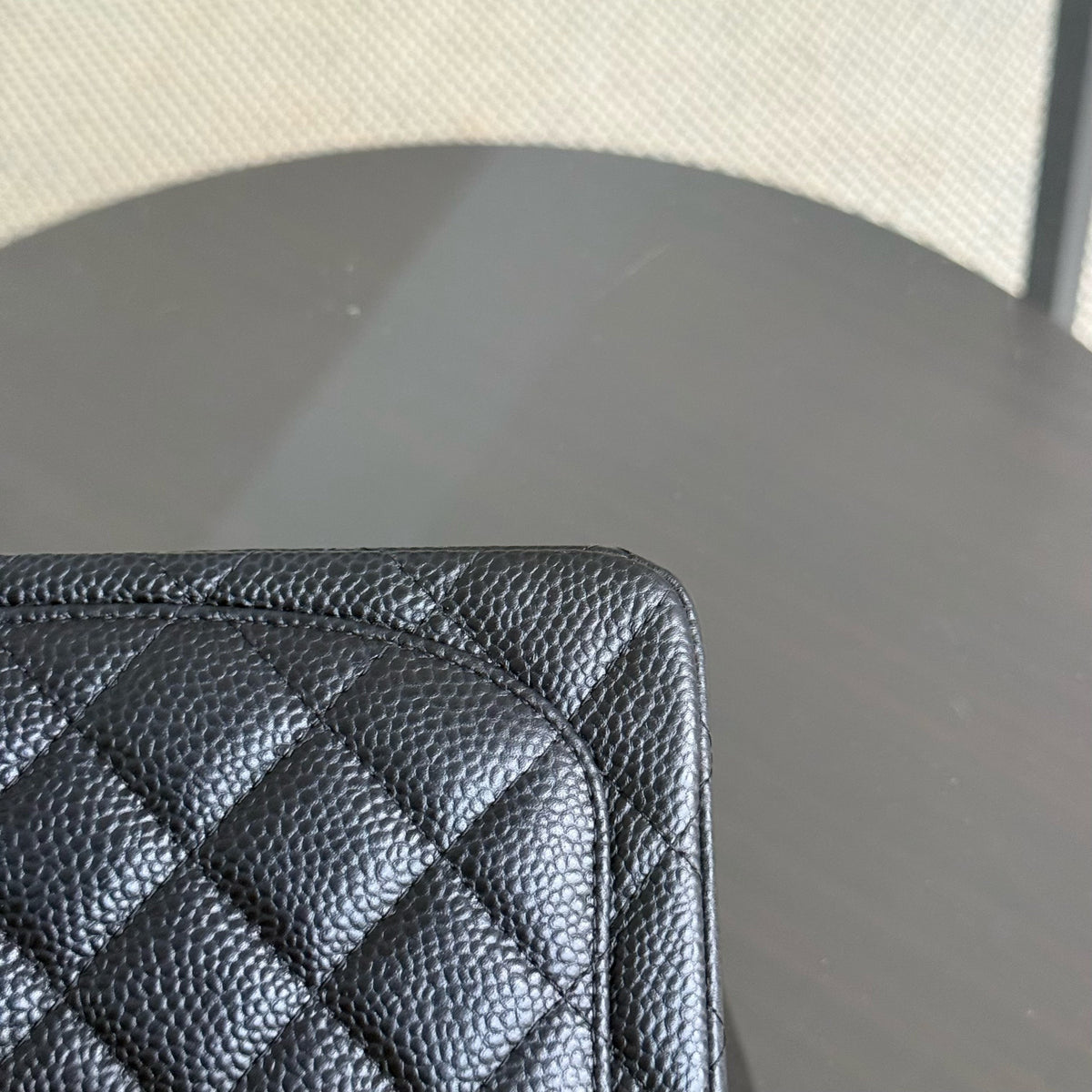 Chanel Classic Flap Mini Square - Caviar Quilted Black Silver Hardware Series 24