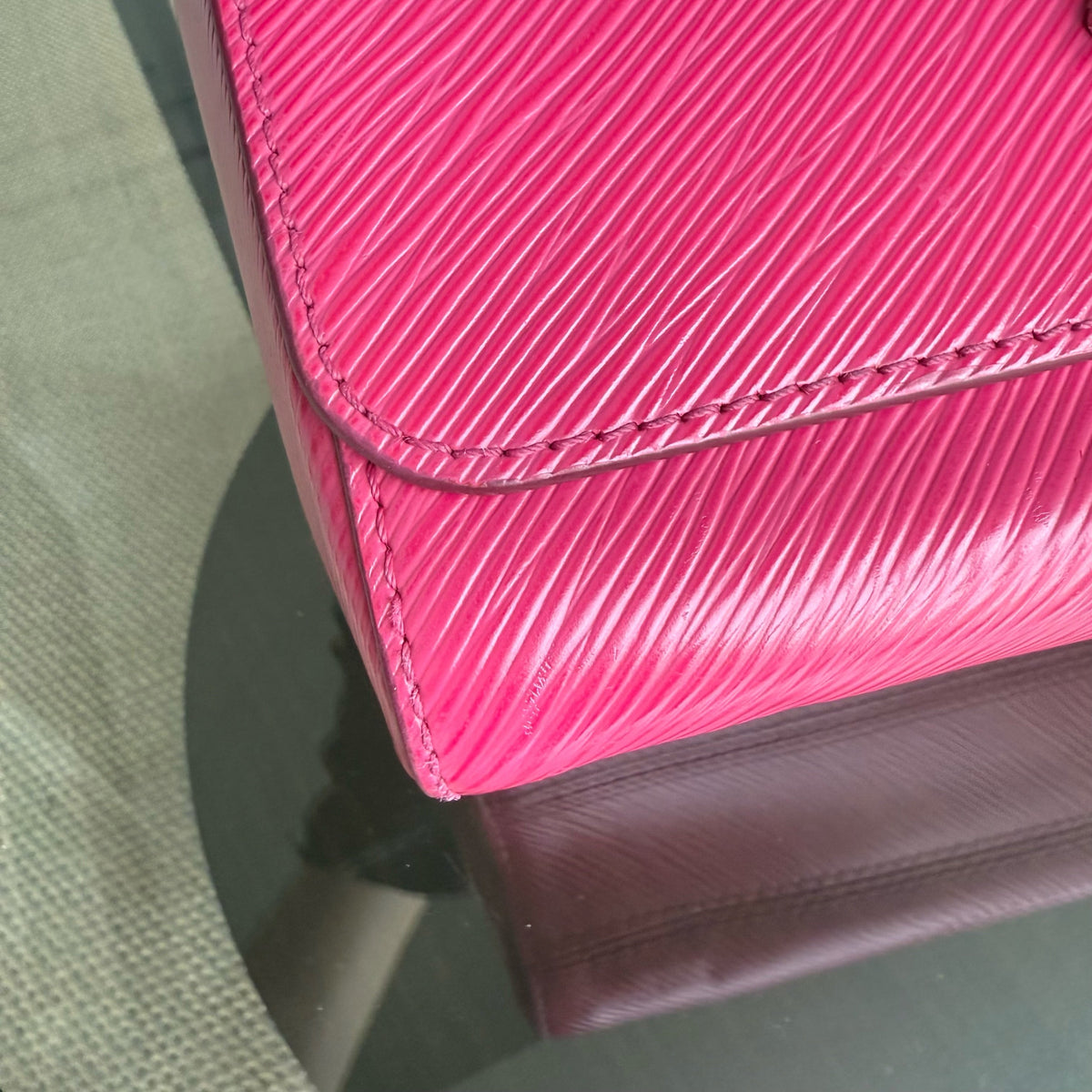 Louis Vuitton Twist Medium MM - EPI Leather Pink Silver Hardware