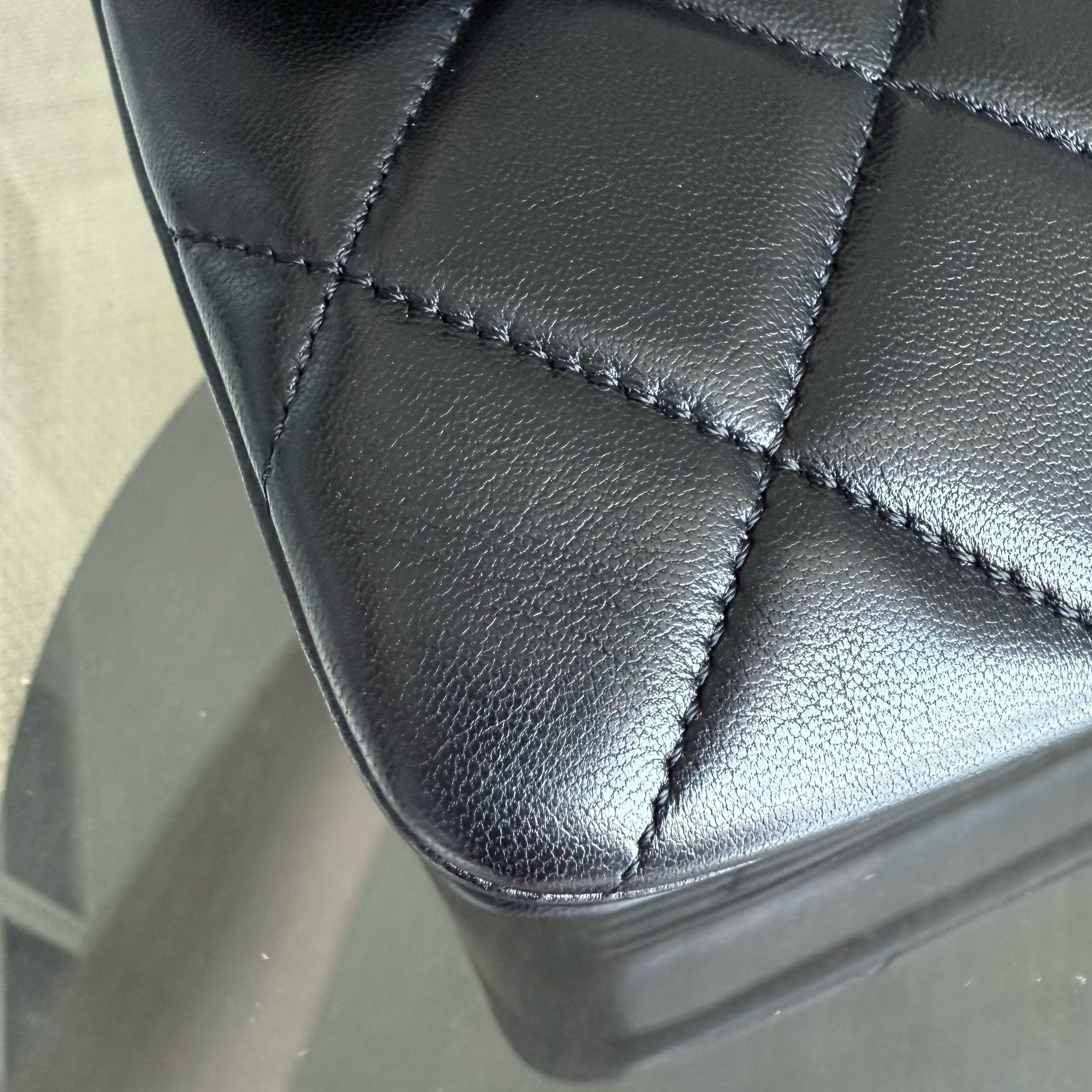 Chanel Trendy CC Small - Quilted Lambskin Black Gold Hardware Series 23