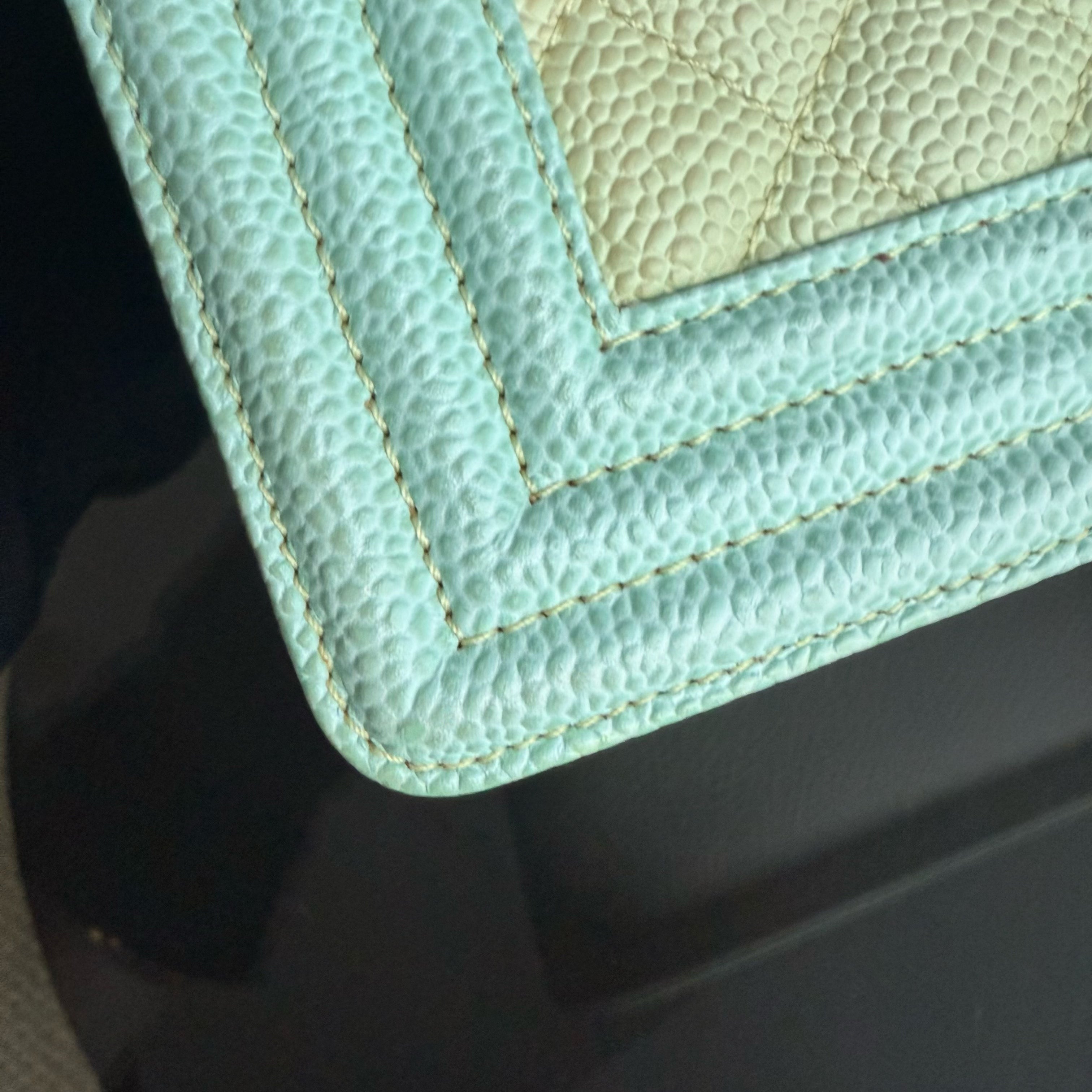 Chanel Boy Small - Caviar 20CM Quilted Raibow Limited Edition Series 25