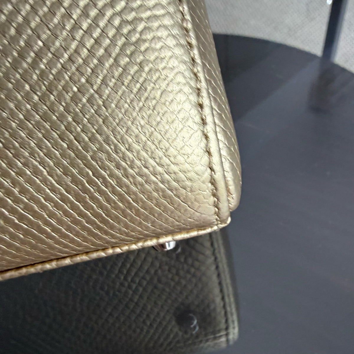 Dior Lady Mini - Exotic Lizard Gold Hardware