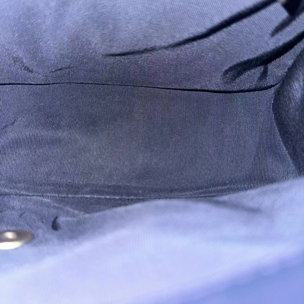 Chanel Chic Flap - Medium 25CM Quilted Lambskin Dark Blue Golden Hardware Series 21