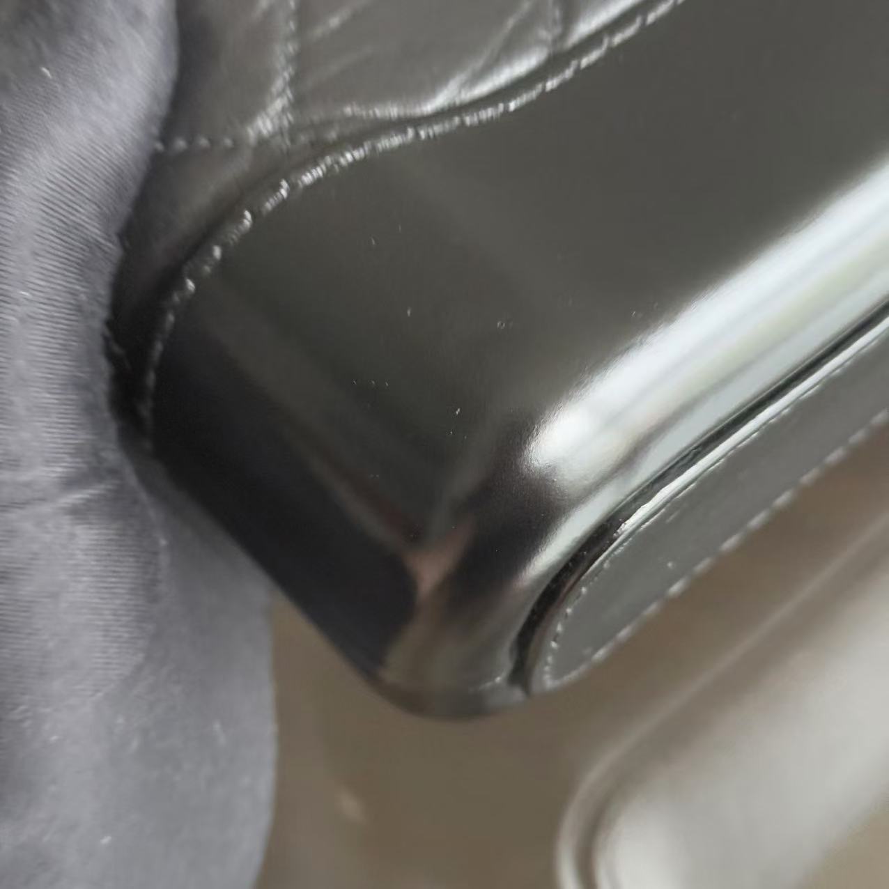 Chanel Gabrielle Small - Quilted Calfskin Black Two-tone Gold Hardware Series 24