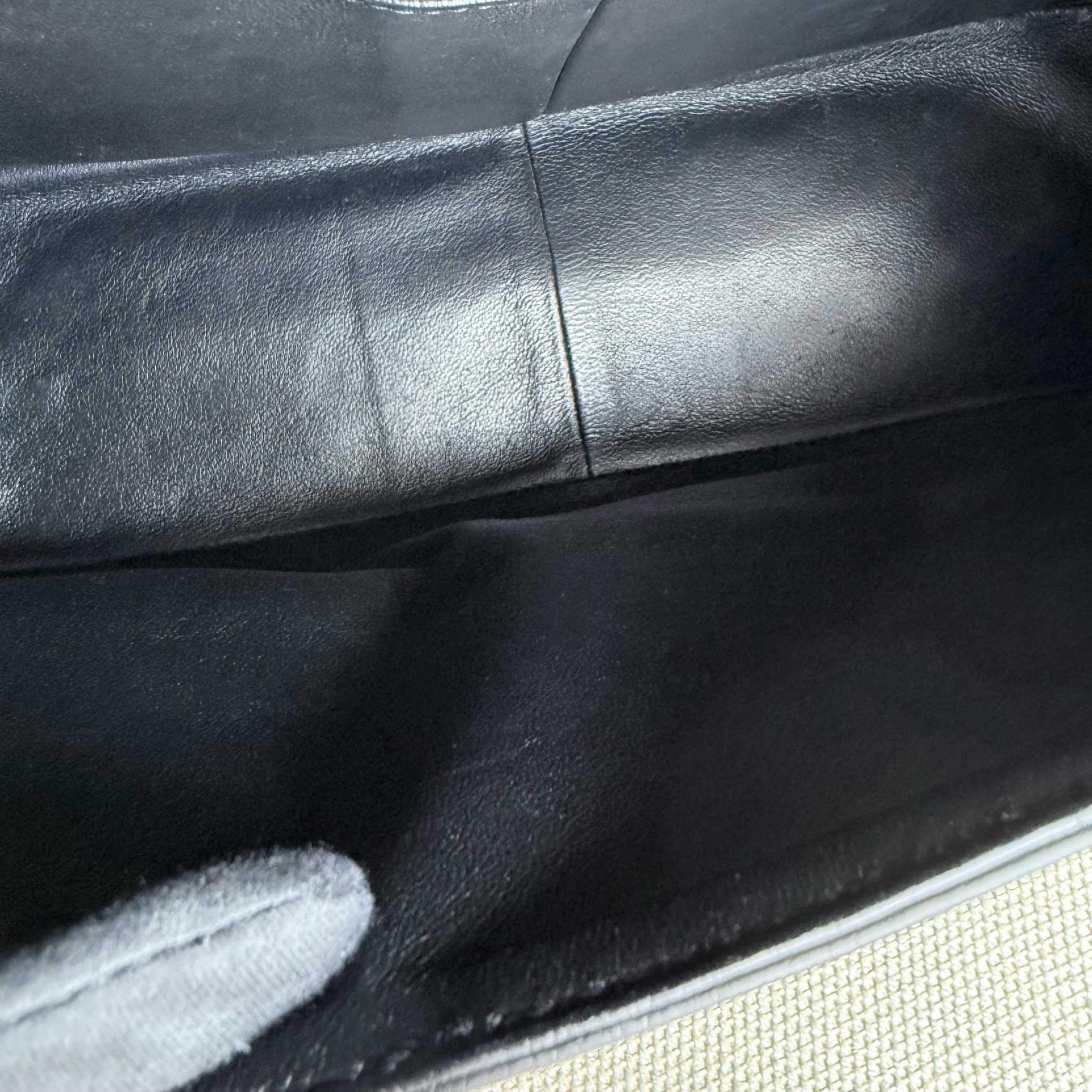 Chanel 2.55 Reissue 227 - Caviar Quilted Black Aged Gold Hardware Series 18