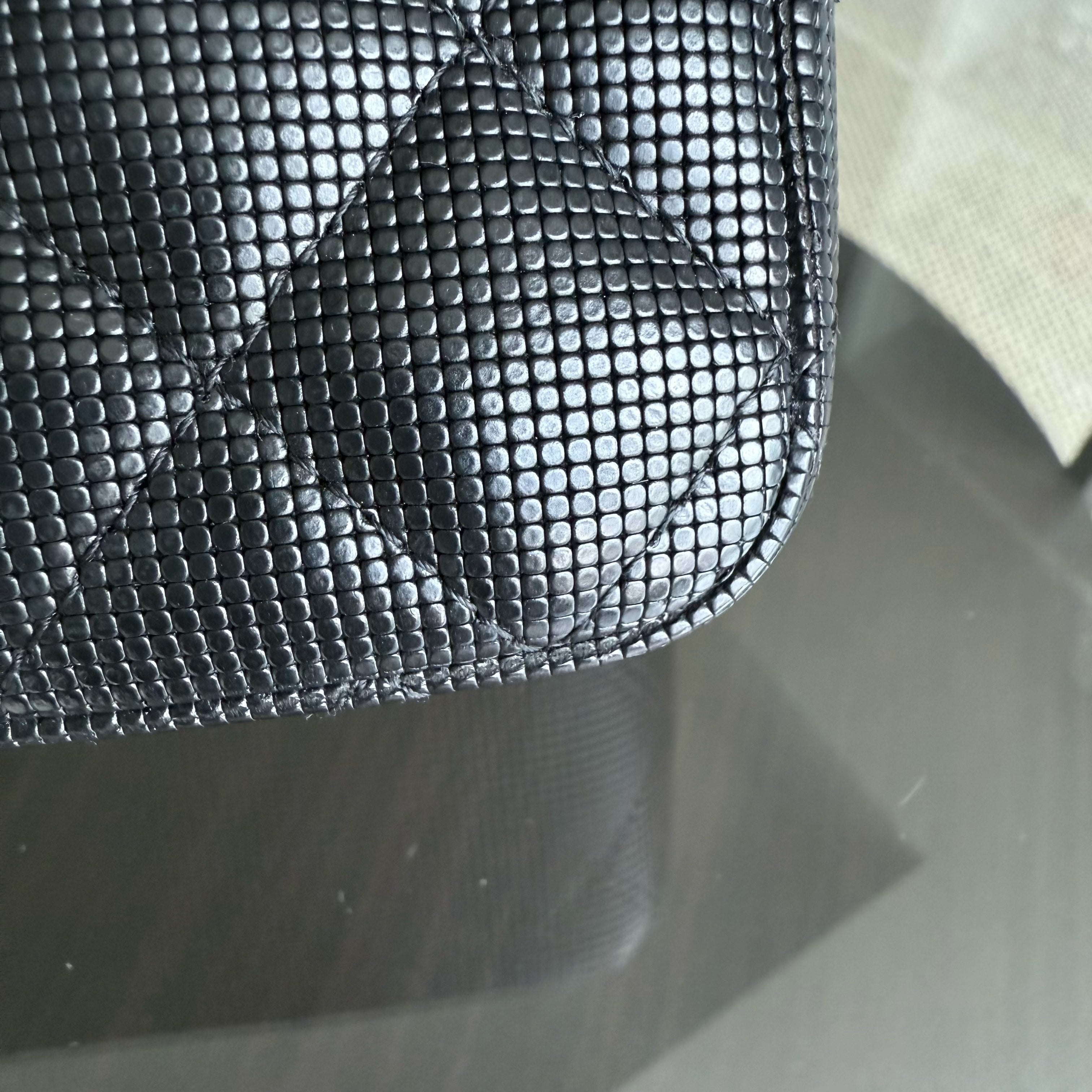 Chanel Classic Flap Mini - Pixelated Calfskin 20CM Limited Edition Quilted Black Gold Hardware Series 21