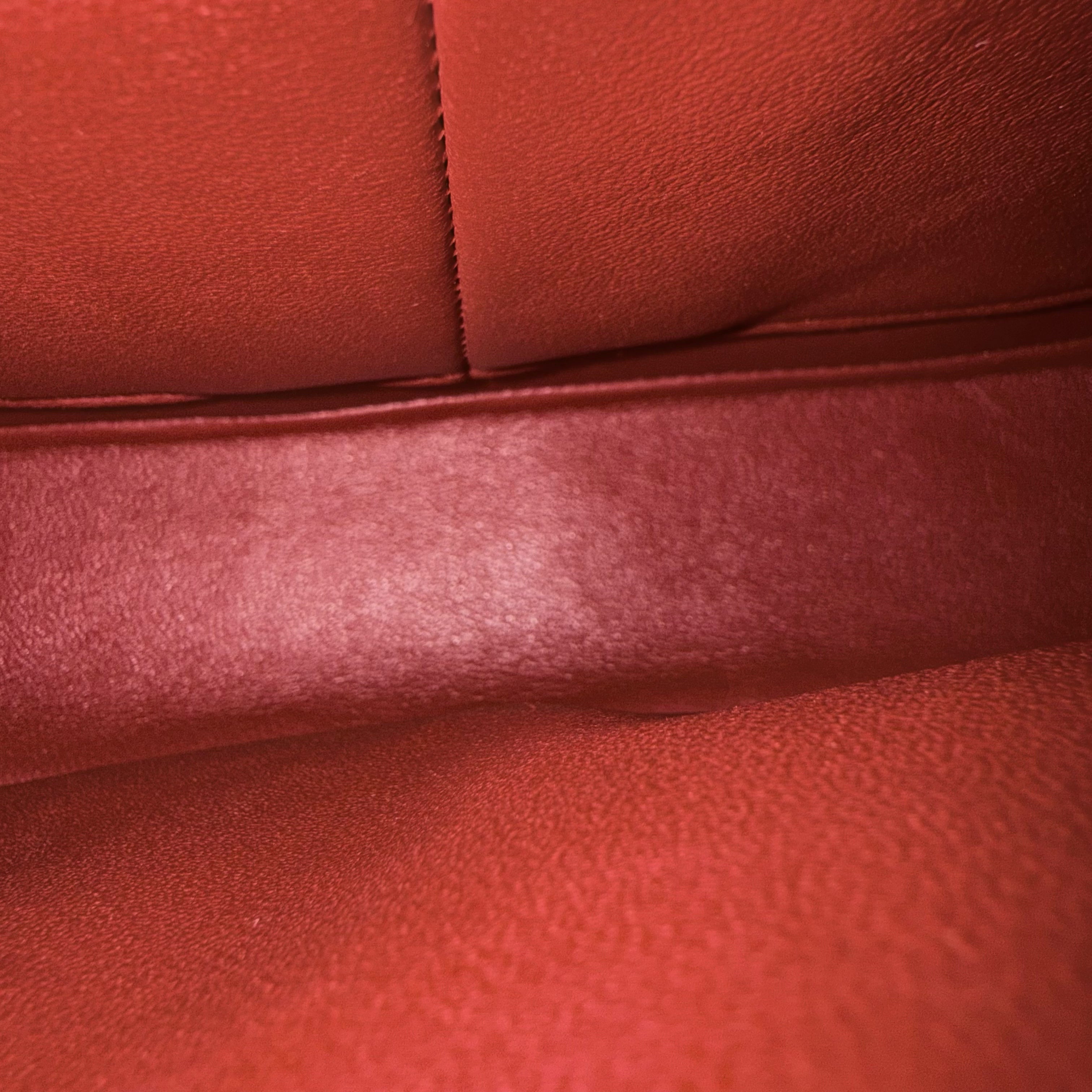 Chanel Classic Flap Medium - Caviar 25CM Quilted Grained Calfskin Red Silver Hardware Series 16