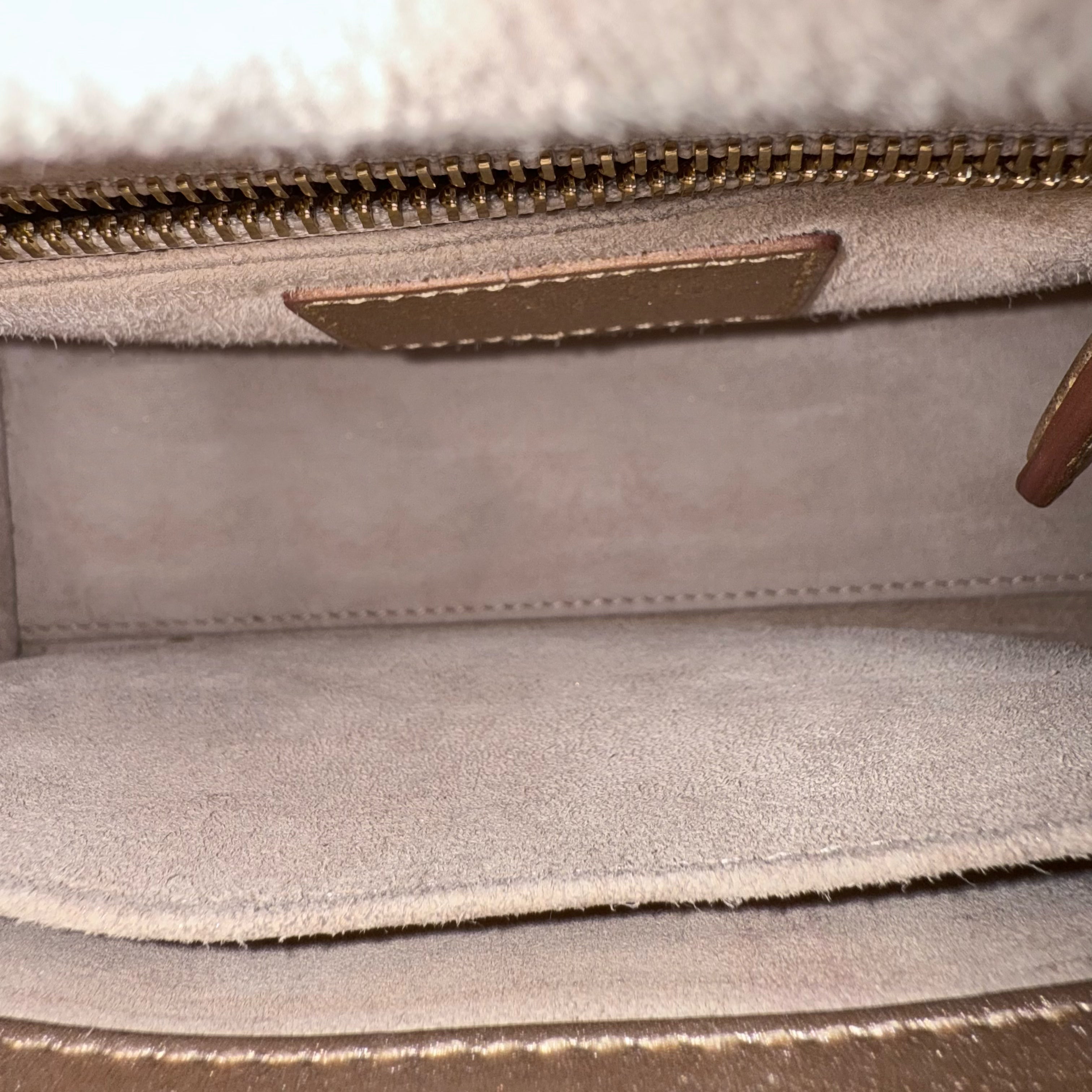 Dior Lady Small ABC - Cannage Lambskin MyABC Metallic Rose Gold Hardware