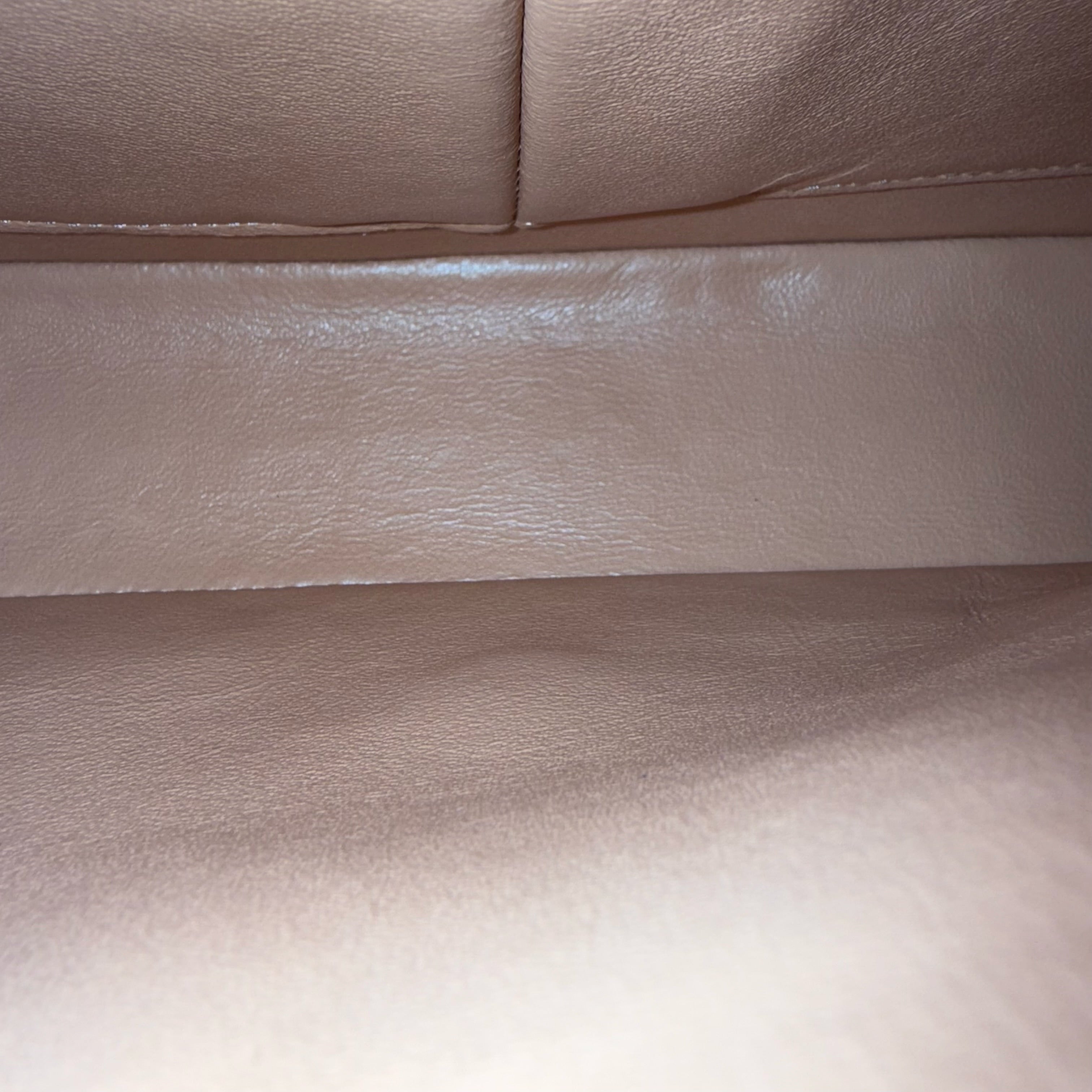 Chanel Classic Flap Medium - 25CM Quilted Caviar Caramel Silver Hardware Series 17