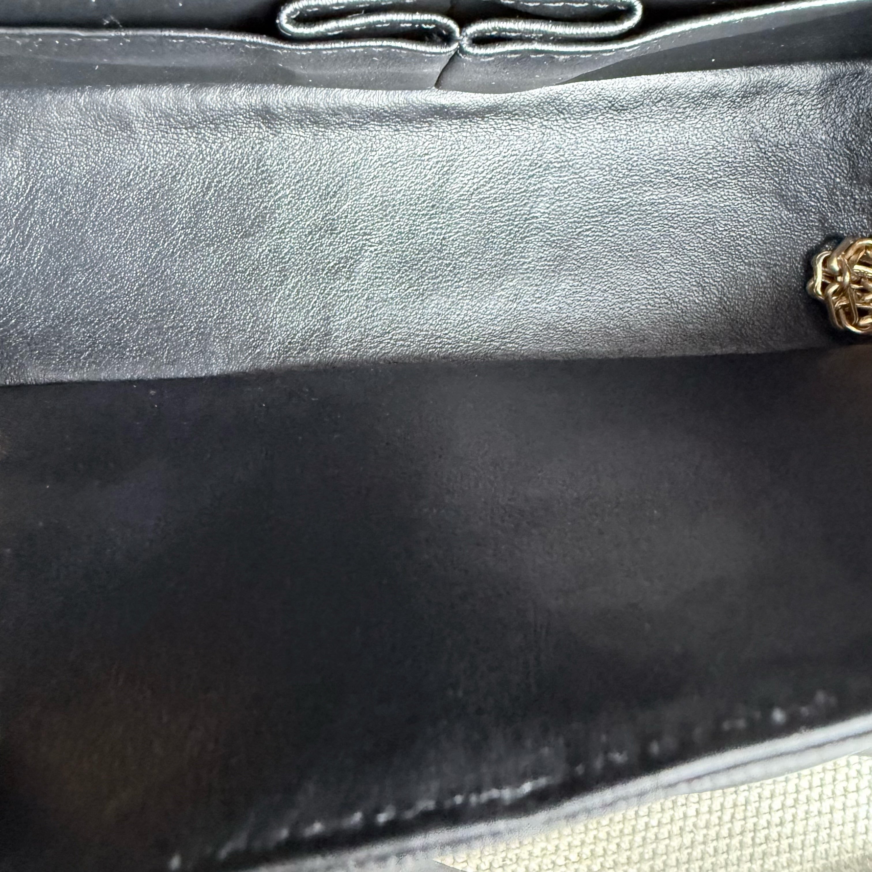 Chanel 2.55 Reissue 225 - 24CM Caviar Grained Calfskin Quilted Black Chevron Gold Hardware Series 27