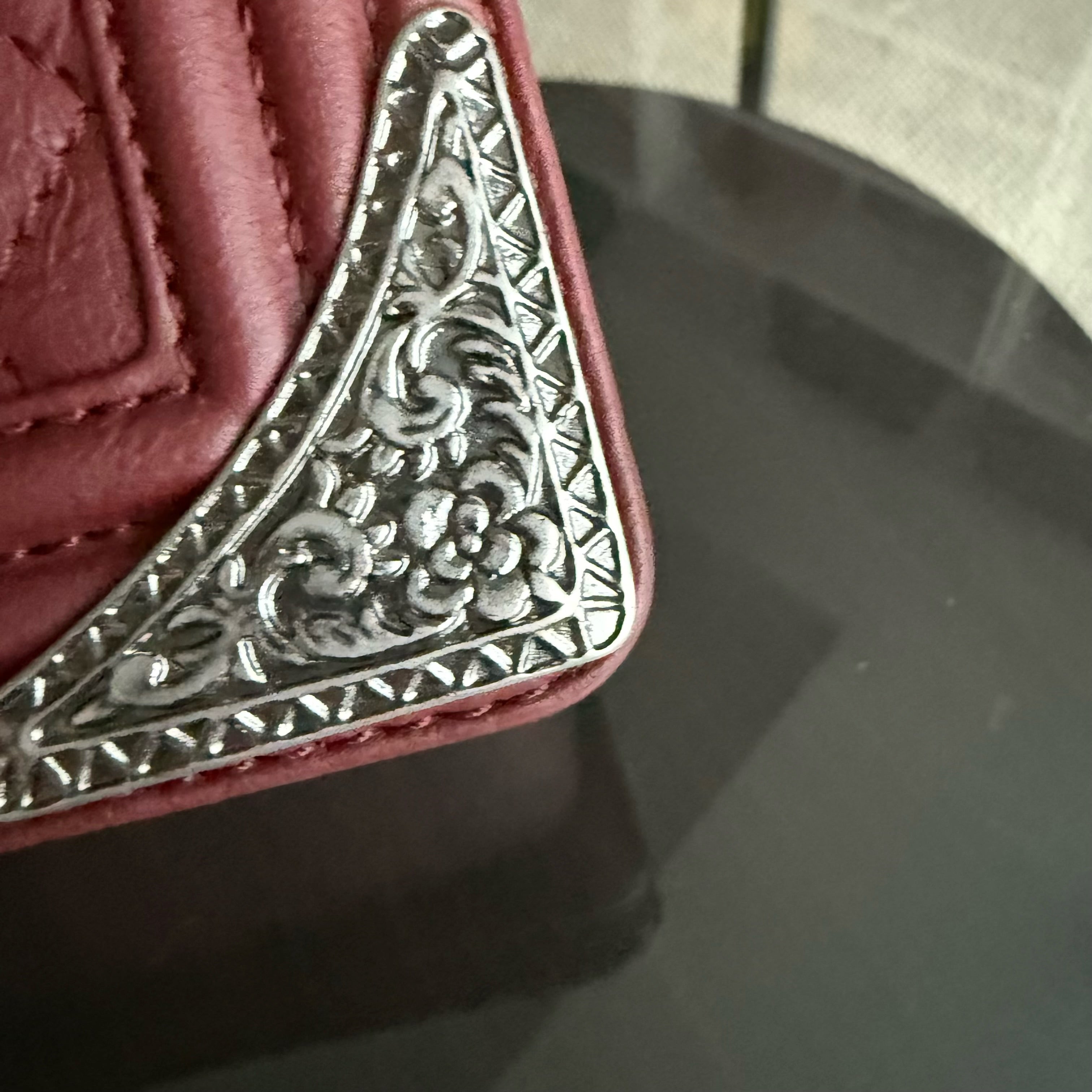 Chanel Boy Medium - 25CM Quilted Limited Edition Paris-Dallas Metal Edge Grained Calfskin Black Silver Hardware Series 19