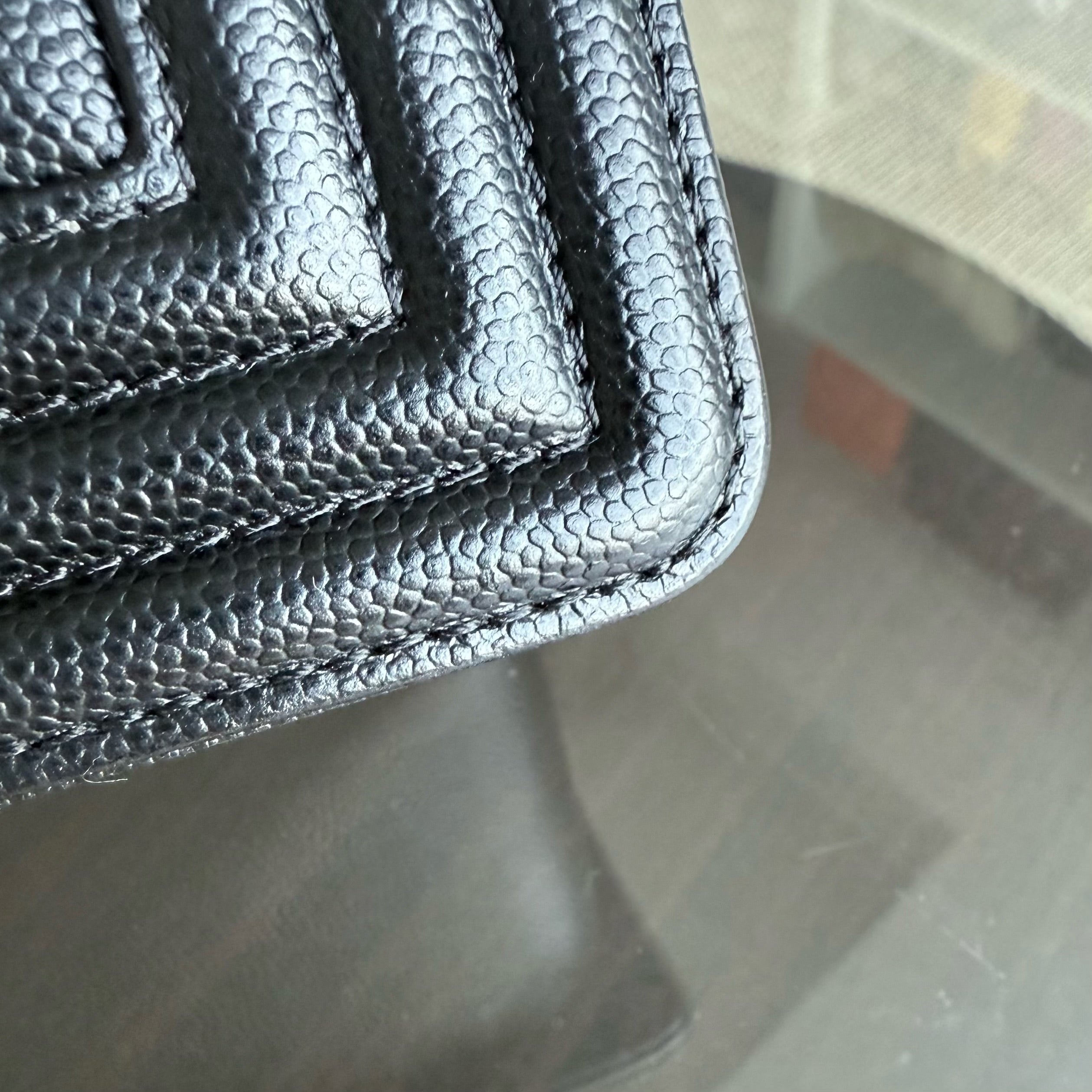 Chanel Boy Small - Caviar 20CM Quilted Black Gold Hardware Series 26