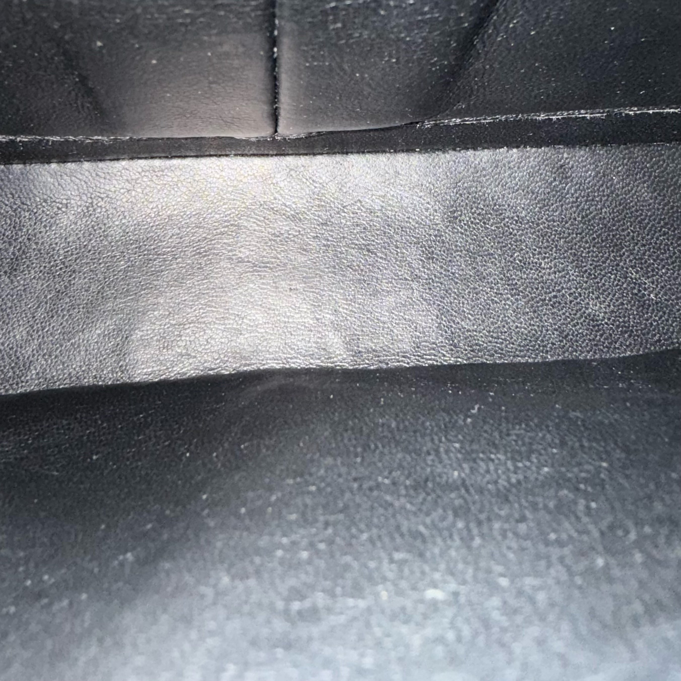 Chanel Classic Flap Medium - 25CM Quilted Caviar Black Silver Hardware Series 12