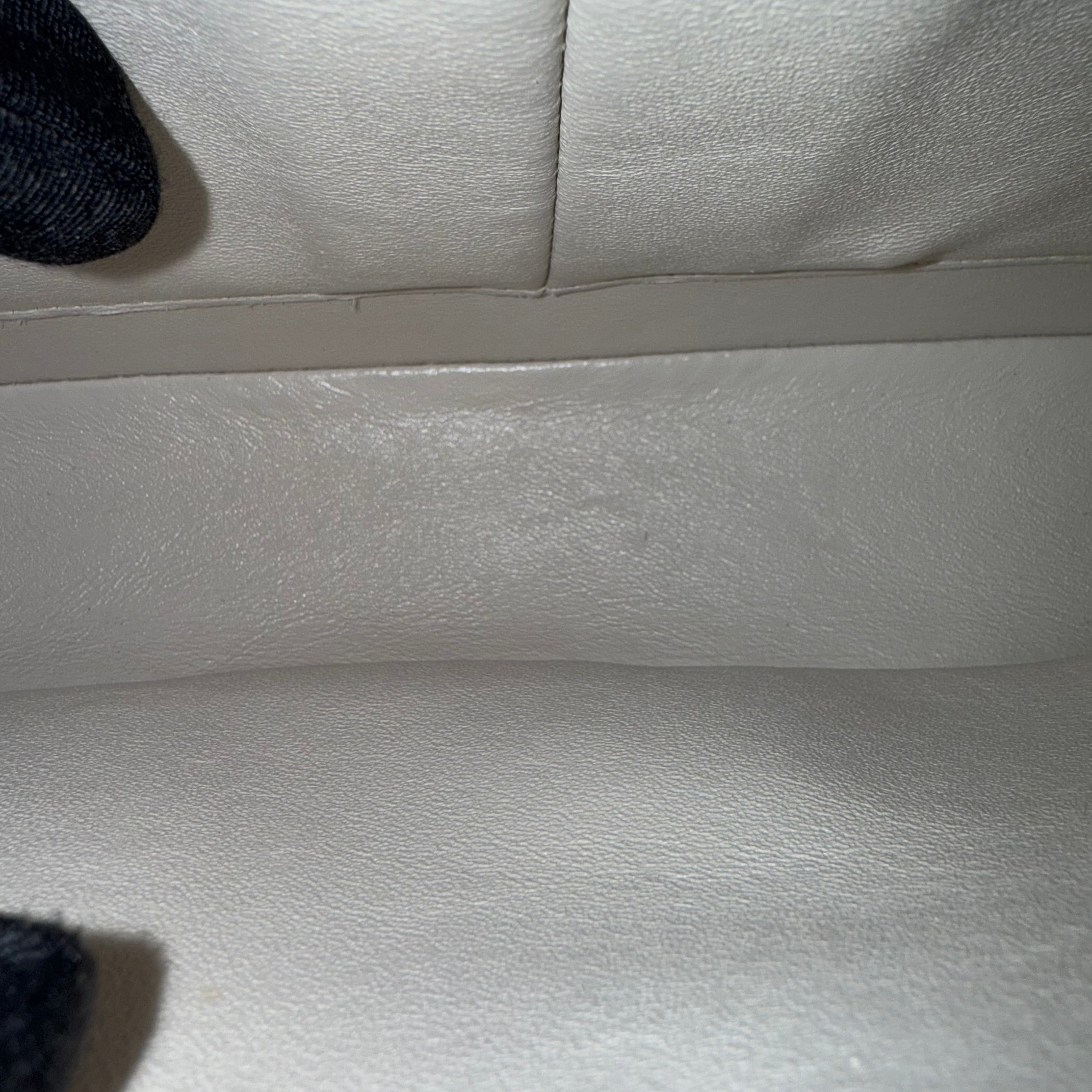 Balance of Chanel Classic Flap Medium - Caviar Chevron Cream White Gold Hardware Series 26 and balance of Chanel Classic Flap Medium - Caviar 25CM Quilted Light Green Gold Hardware Series 25