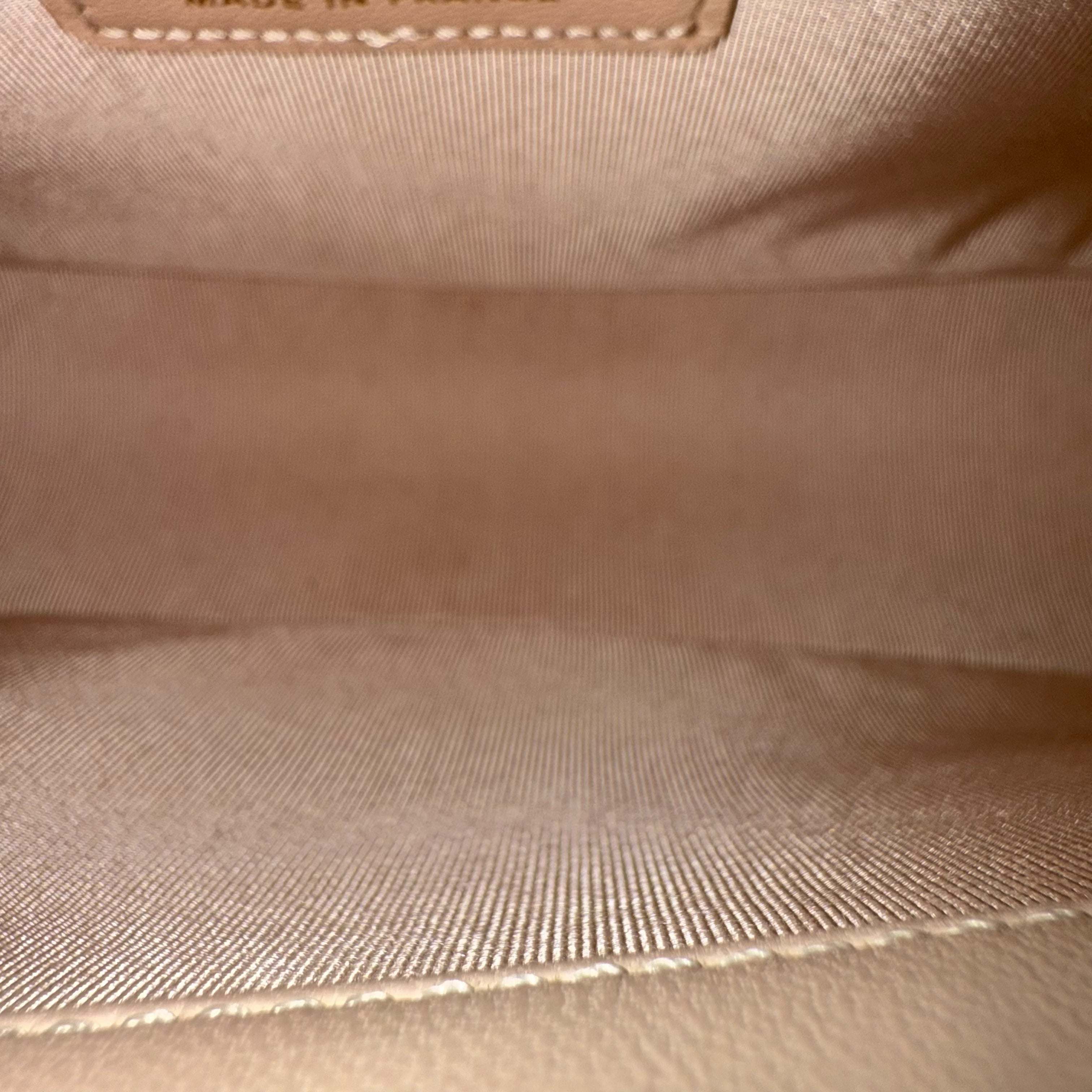 Chanel Boy Medium - 25CM Quilted Lambskin Light Nude Pink Gold Hardware Series 23