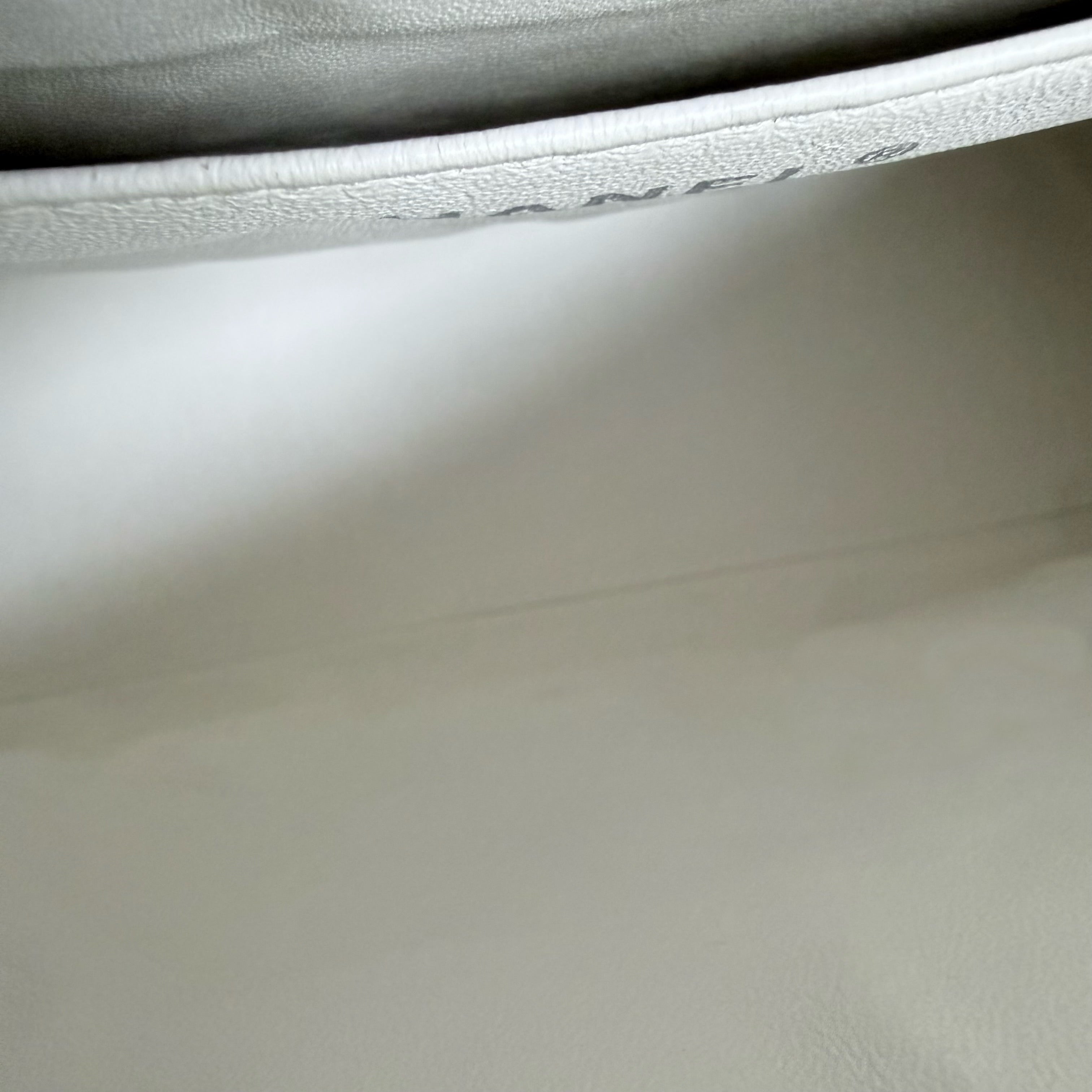 Chanel Classic Flap Maxi - Caviar 33CM Single Flap Quilted White Silver Harware Series 13