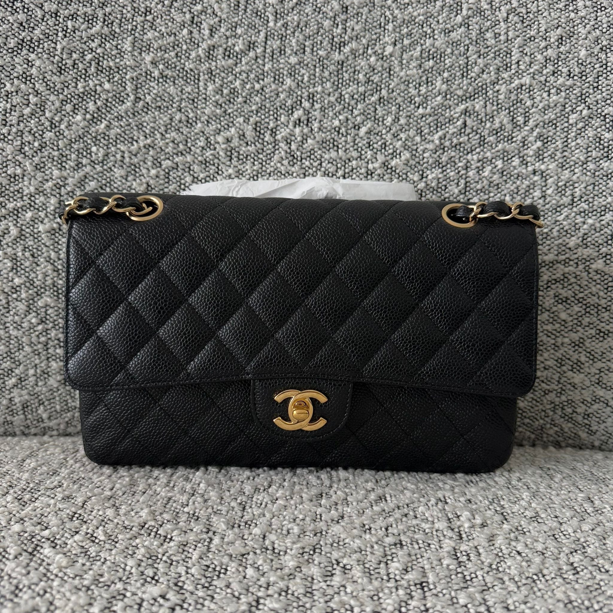 Balance of Chanel Black Caviar GHW No13