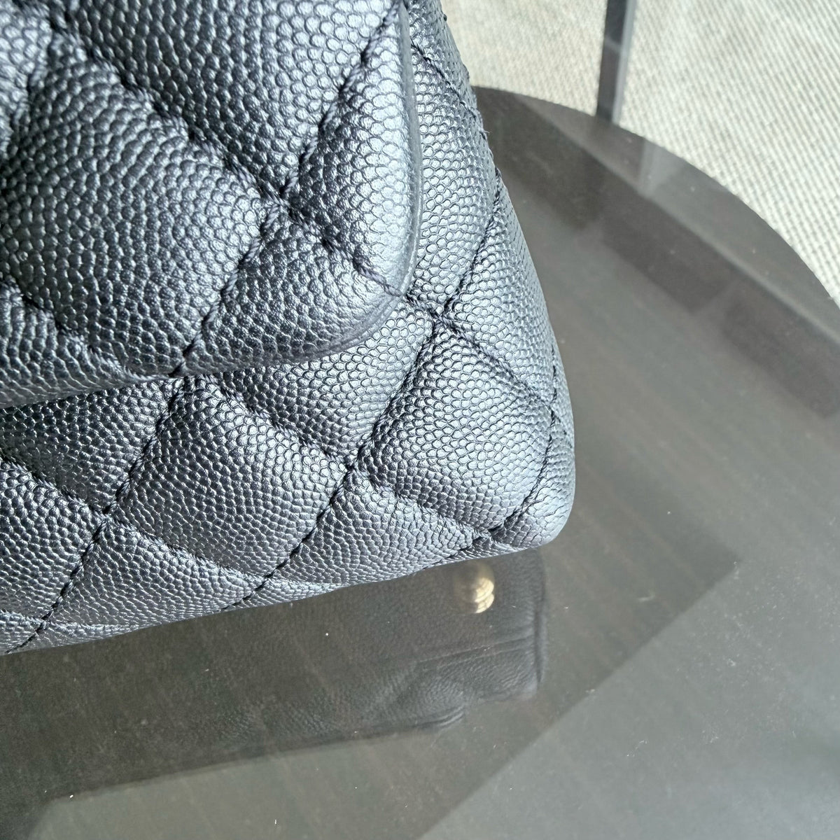 Chanel Coco Handle Small - Caviar Quilted Black Gold Hardware Series 29