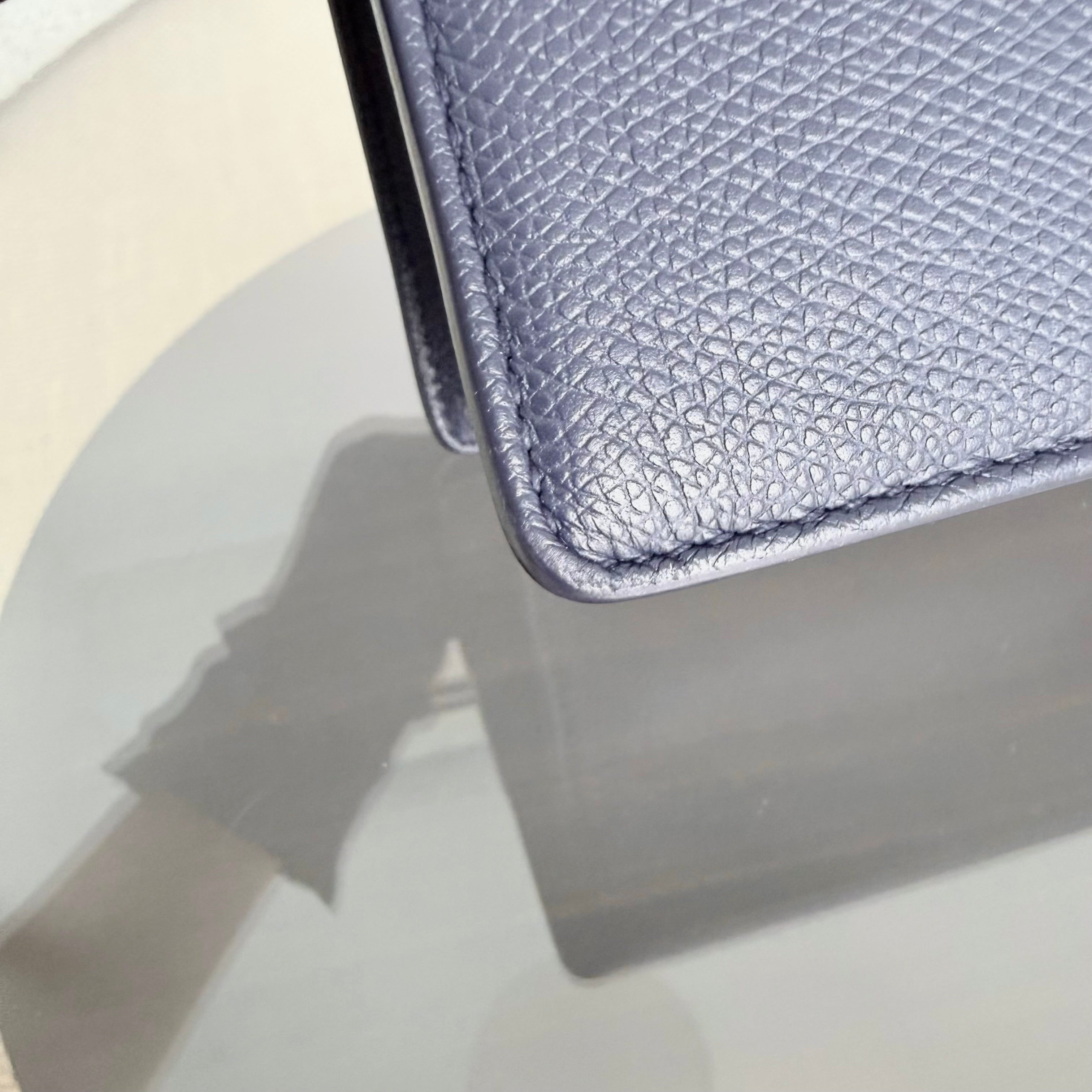 Dior 30 Montaigne Medium - Caviar Dark Blue Gold Hardware