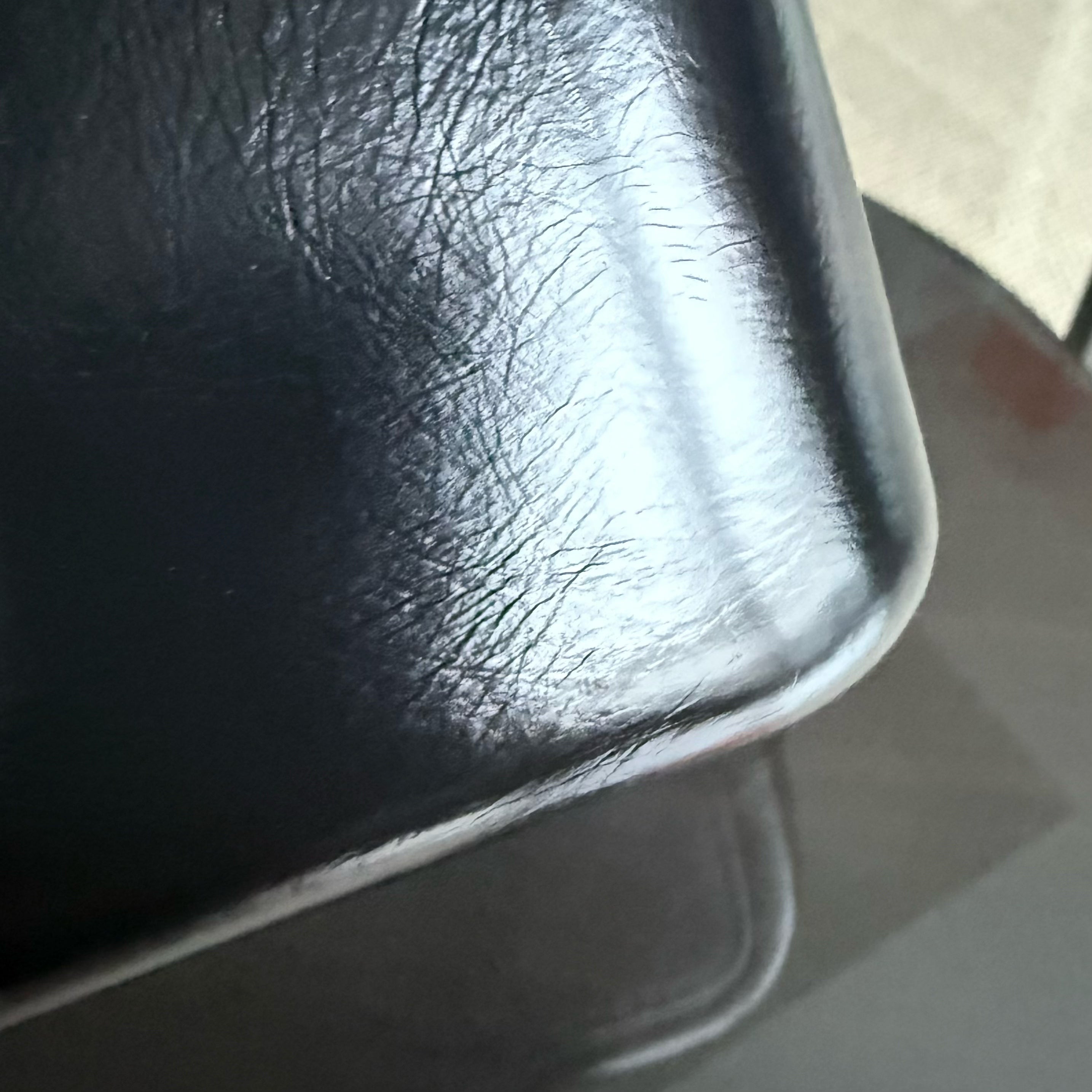 Chanel Gabrielle Medium - Quilted Aged Calfskin Black Two-tone Gold Hardware Series 25