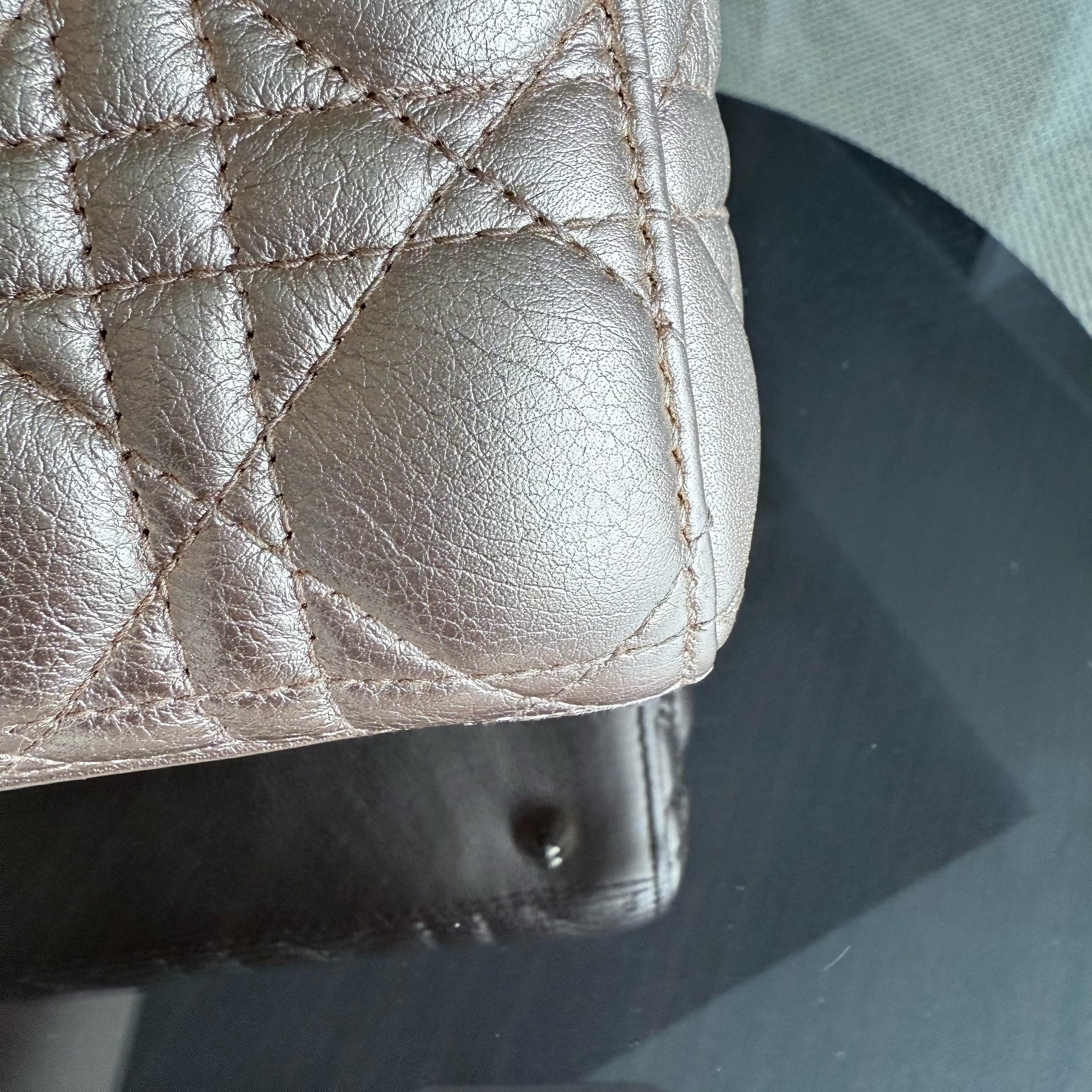 Dior Lady Small ABC - Cannage Lambskin MyABC Metallic Rose Gold Hardware