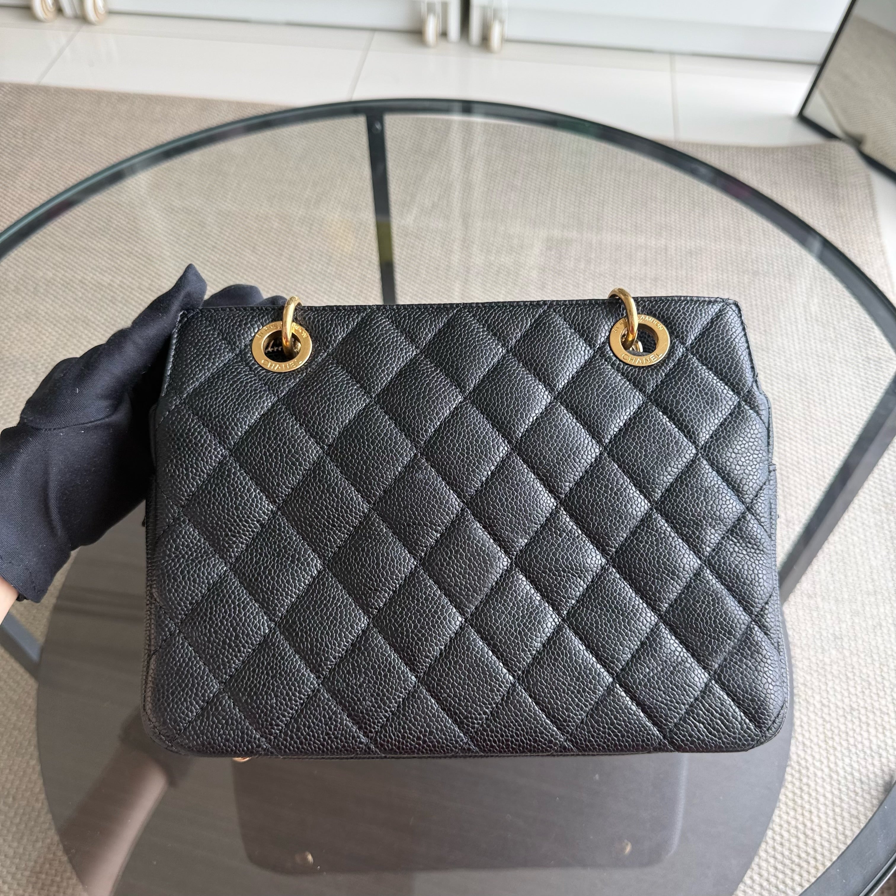 Chanel Petite Timeless Tote - Caviar Quilted Grained Calfskin