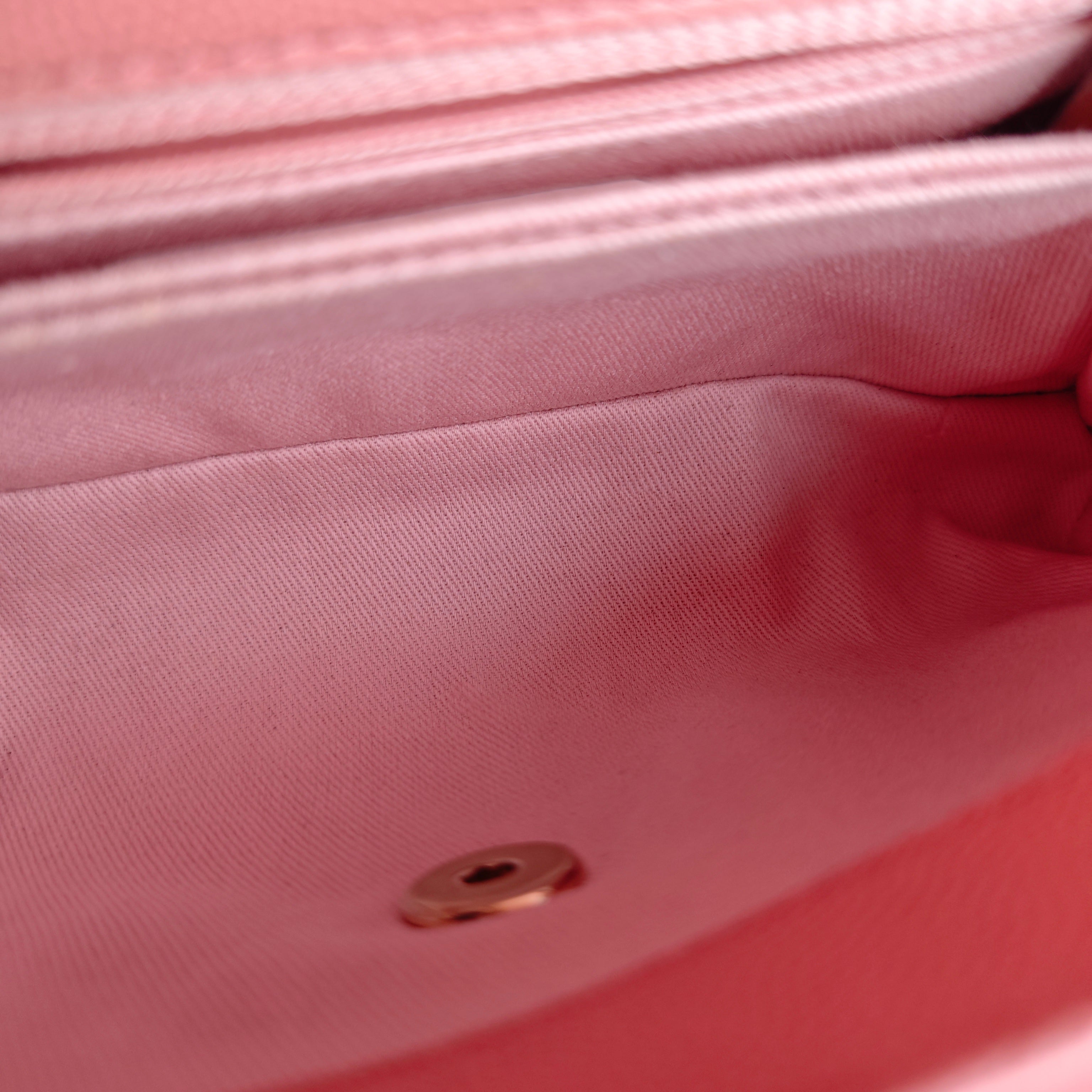 Chanel Coco Handle Small - Caviar Quilted Pink Gold Hardware Series 27