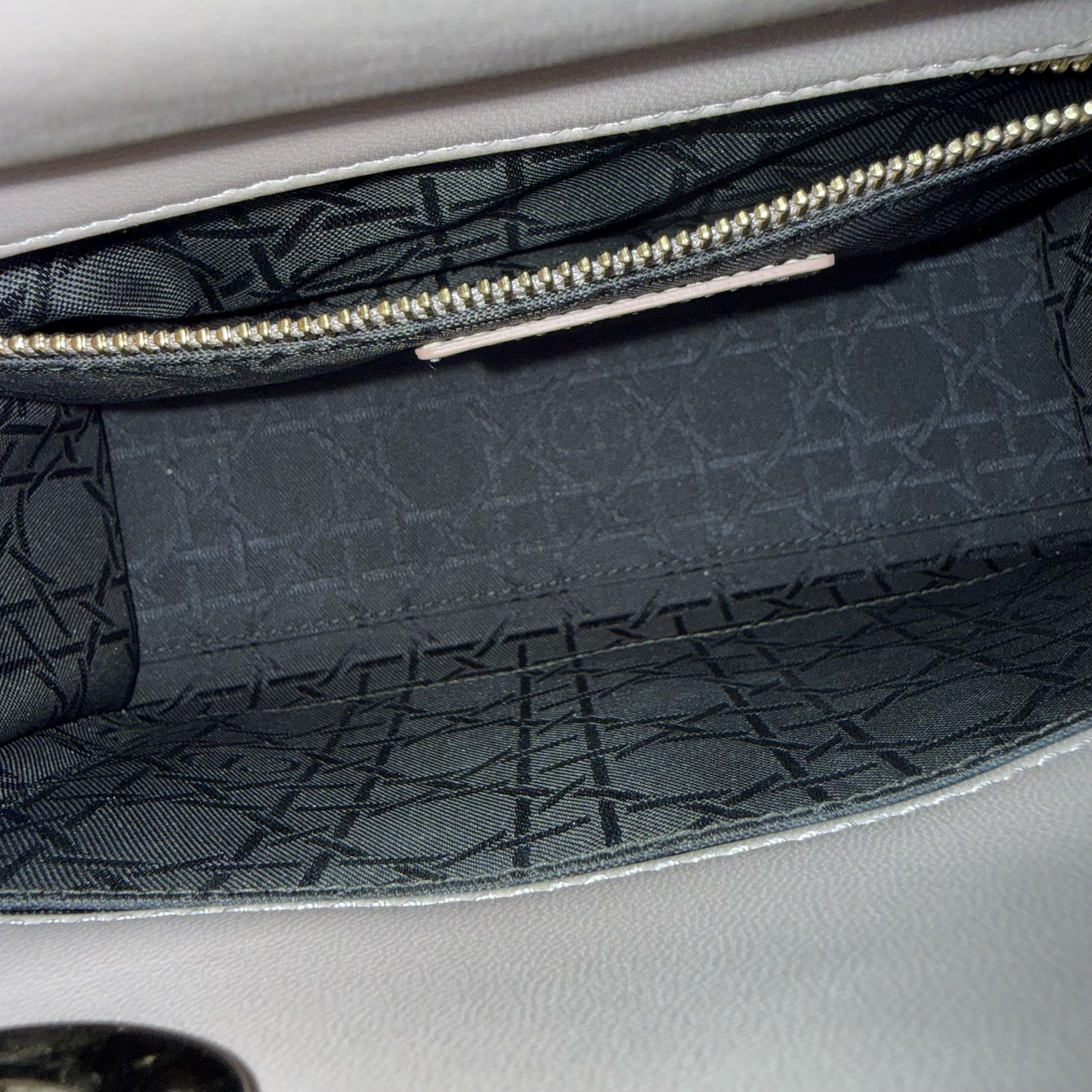 Dior Lady Small Flap - 20CM Cannage Lambskin Blush Pink Gold Hardware