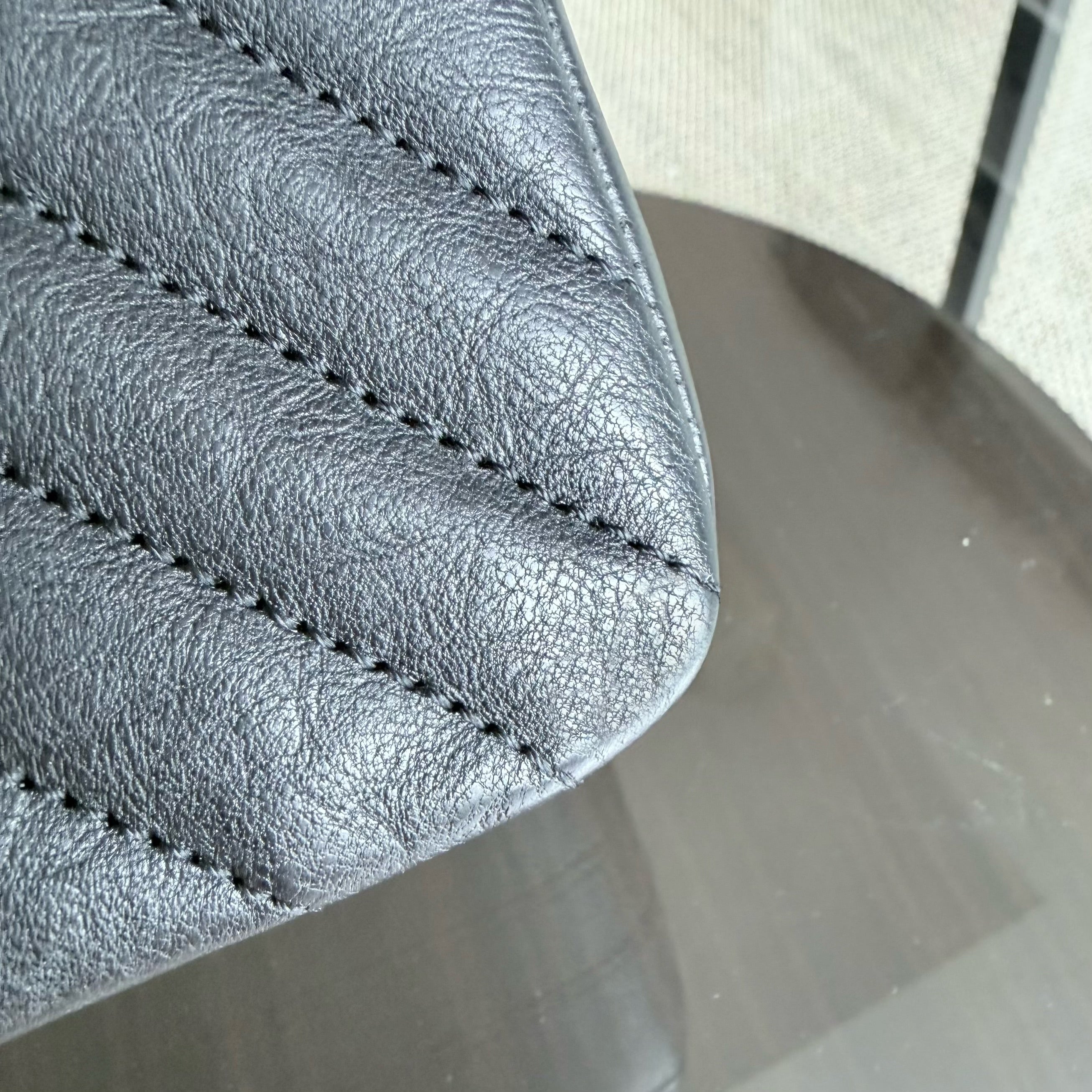 Chanel 2.55 Reissue 225 - 24CM Caviar Grained Calfskin Quilted Black Chevron Gold Hardware Series 27