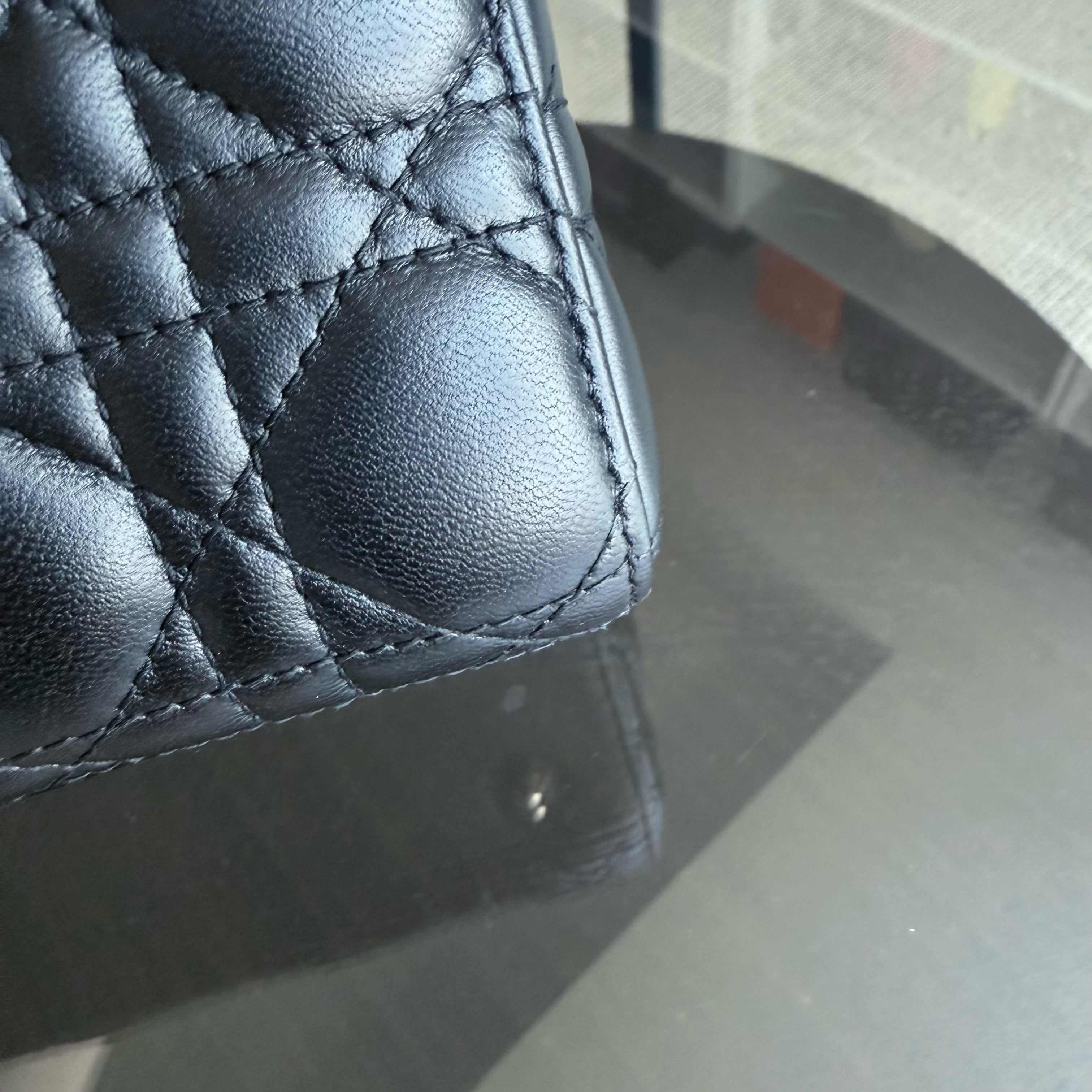 Dior Lady Small Flap MyABC - Cannage Lambskin Black Gold Hardware ABC Charm