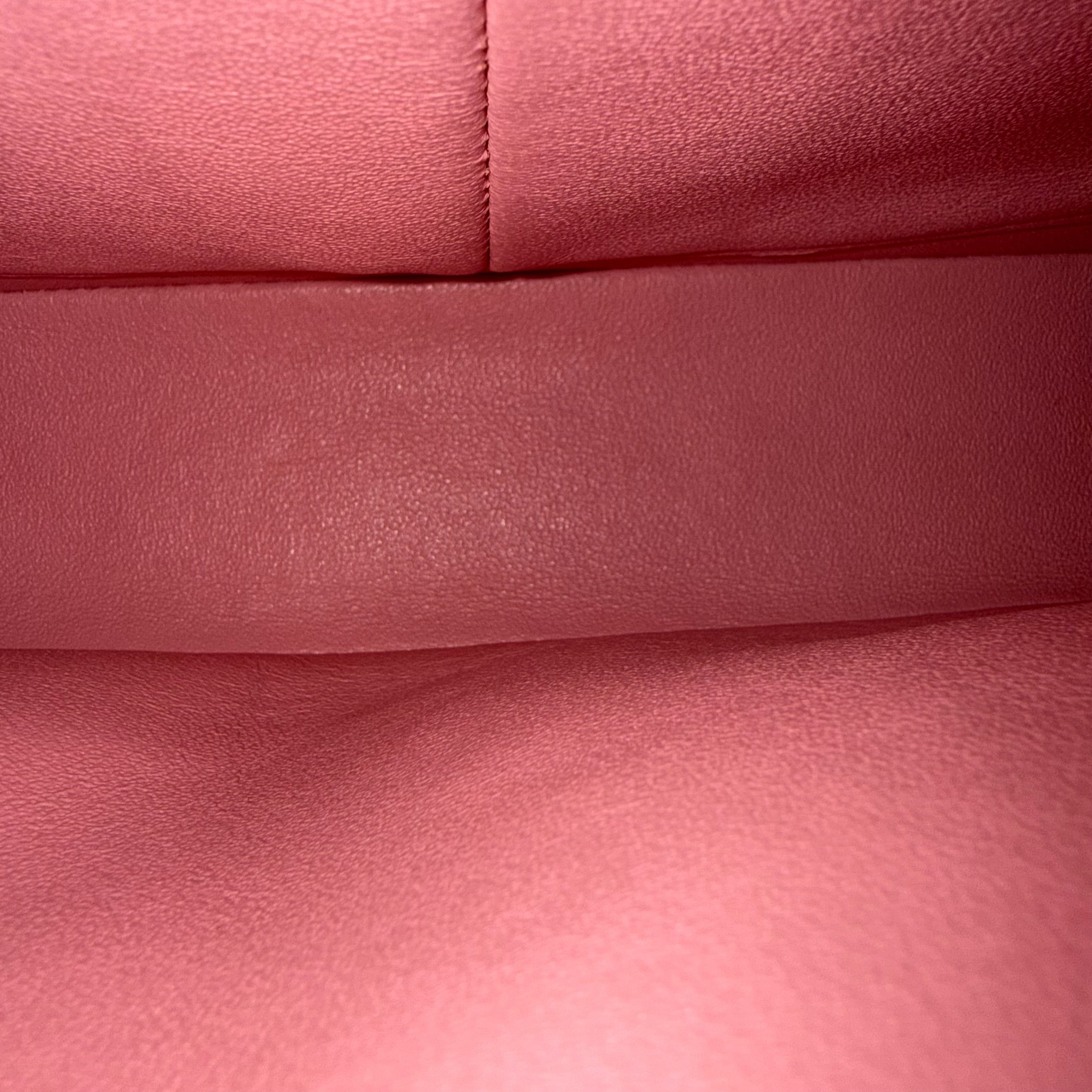 Chanel Classic Flap Small - Lambskin 23CM Quilted Pink Gold Hardware Series 27