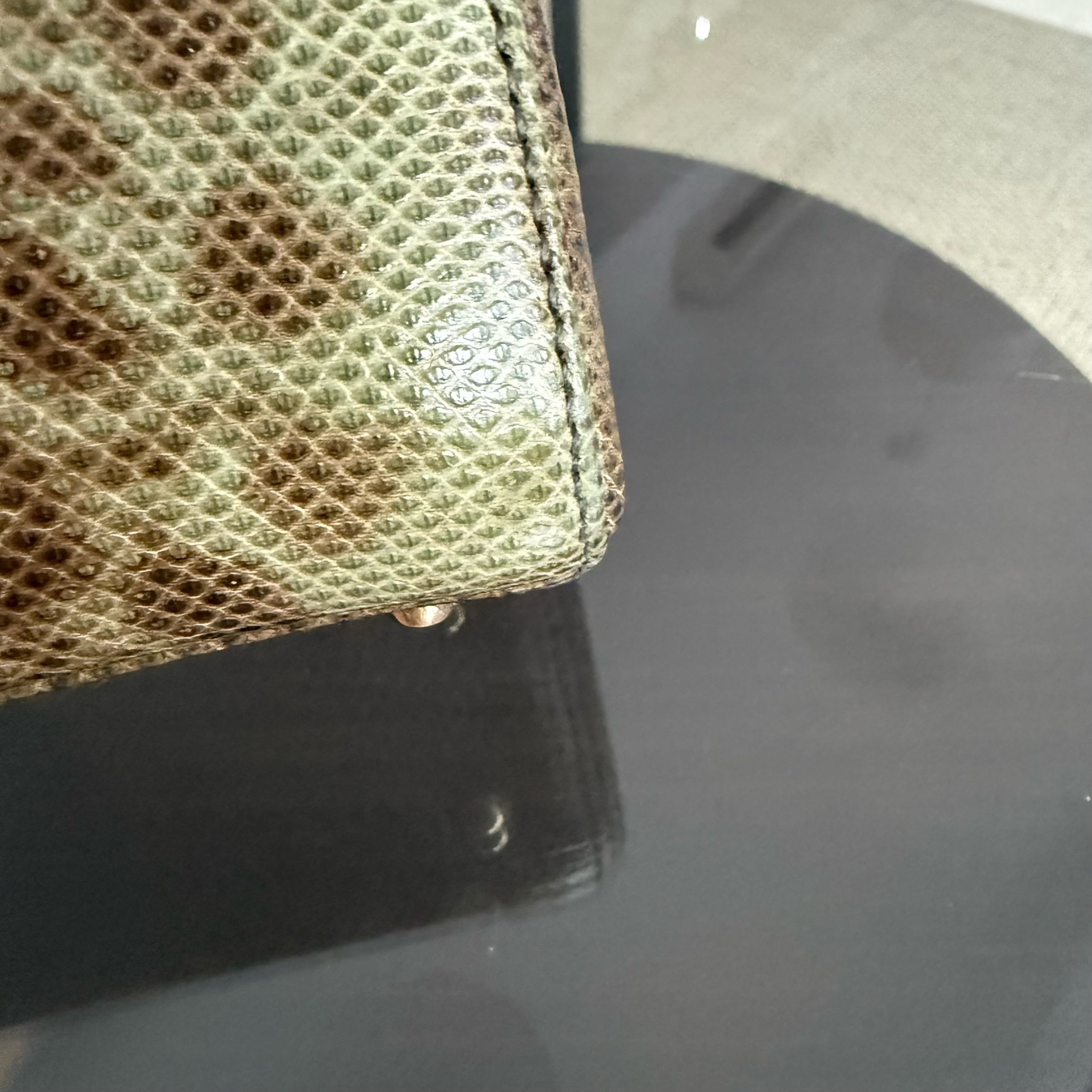 Dior Lady Mini - Exotic Lizard Gold Hardware