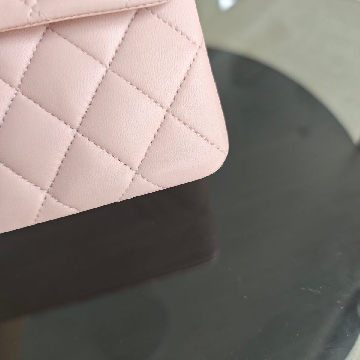 Chanel Classic Flap Small - Lambskin 23CM Light Pink Gold Hardware Series 23