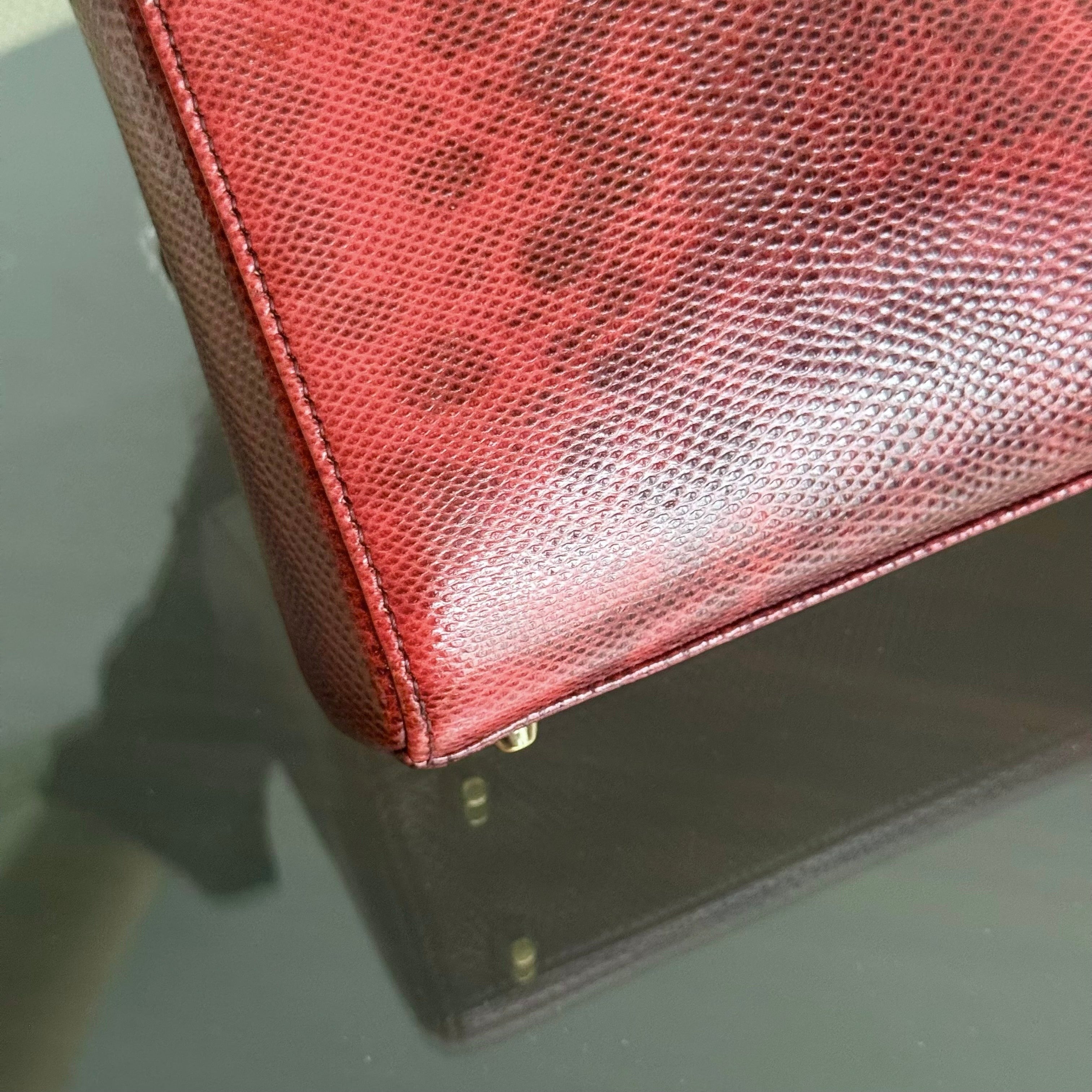 Dior Lady Mini - Exotic Lizard Gold Hardware
