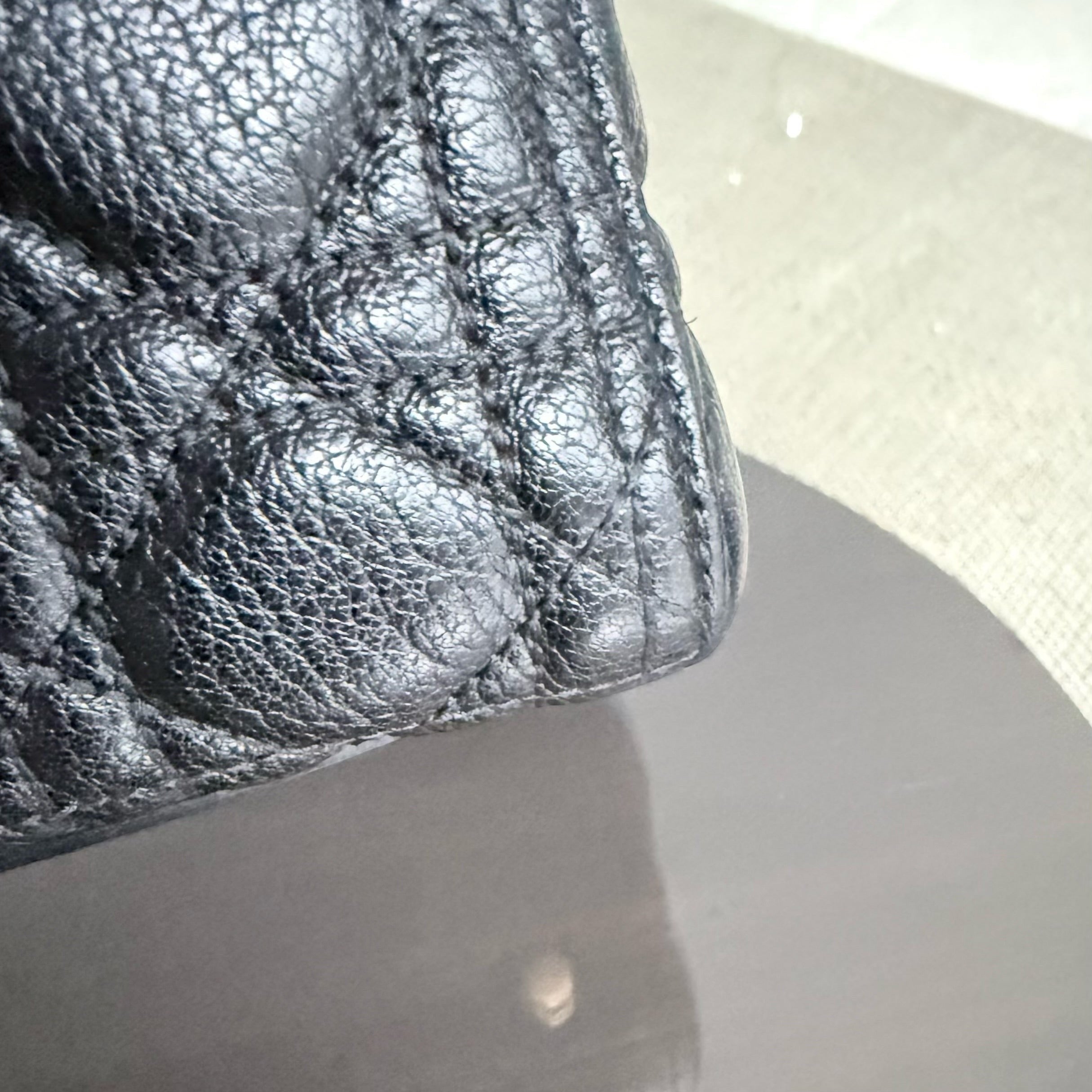 Dior Lady Large Flap - Calfskin Cannage Black Gold Hardware