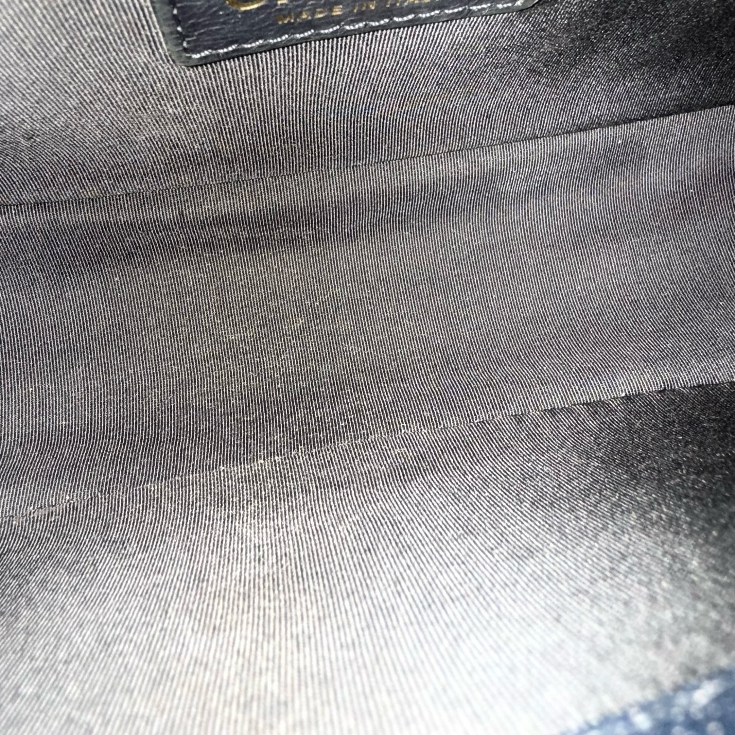 Chanel Boy Medium - Caviar 25CM Quilted Dark Blue Gold Hardware Series 27