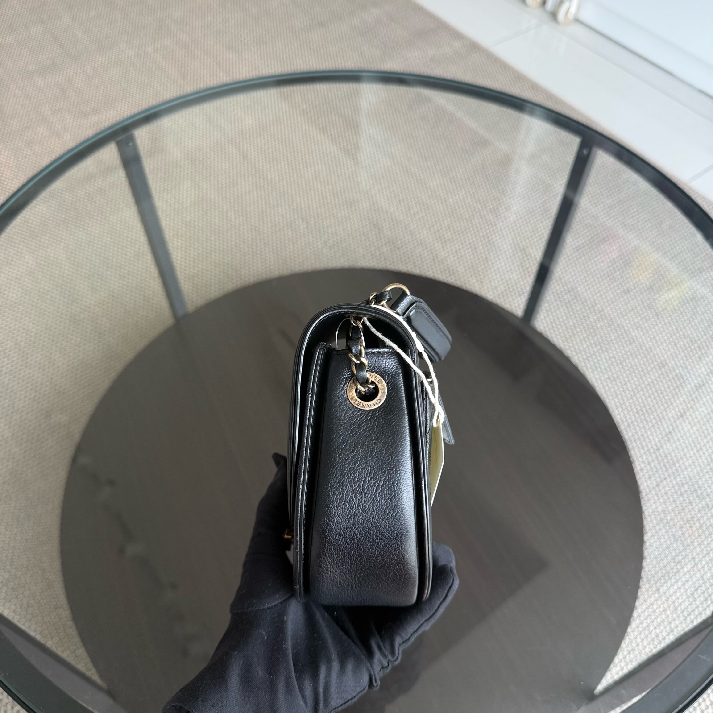 Chanel Coco Curve Cuba - Quilted Calfskin Black Gold Hardware Series 23