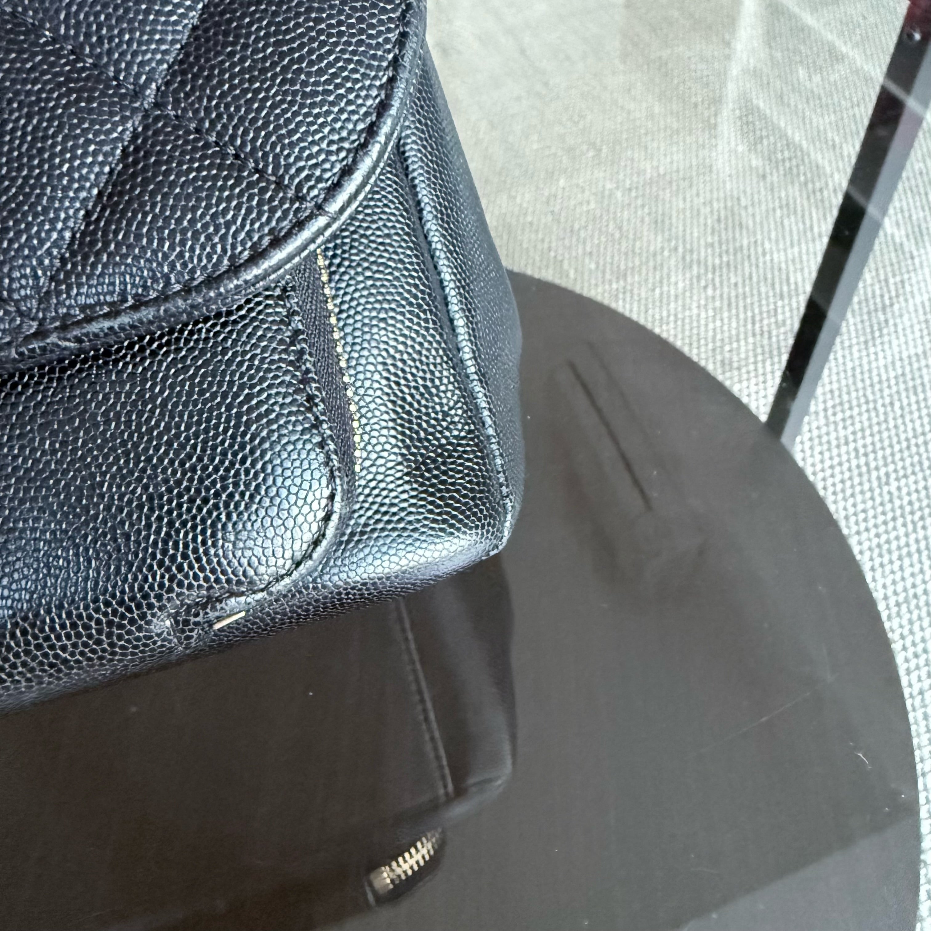 Chanel Business Affinity Large - 27CM Caviar Quilted Black Gold Hardware Series 23